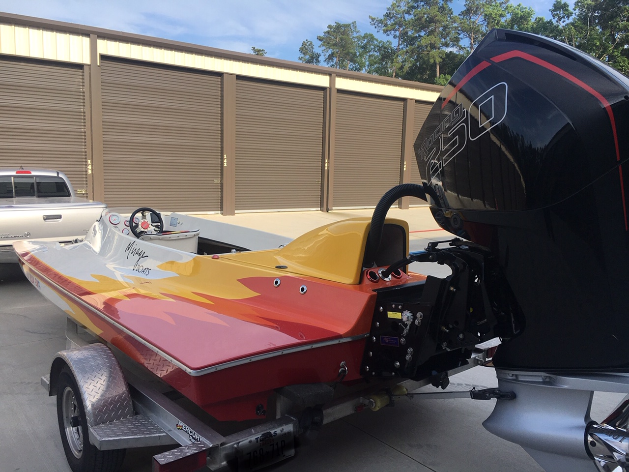 Chris’ Mirage now with the Merc Racing 250R. The transformation turned the classic Mirage into a turnkey beast that can cruise all day, and eclipse the 100 MPH mark.