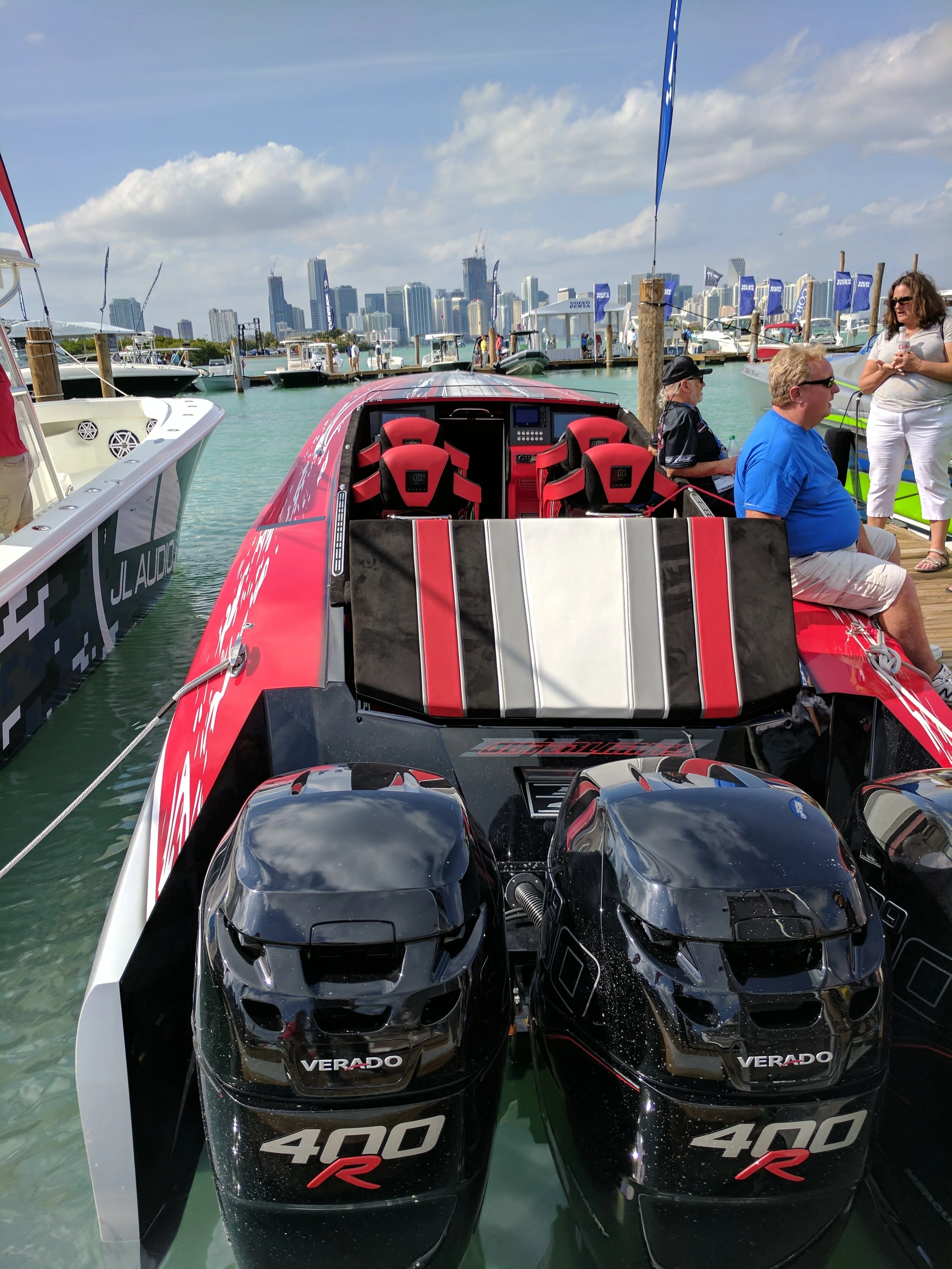 Outerlimits is really on to something with their SL-41 Outboard. Great performance, and very practical. Better seating options, offering a quiet ride, and economical to run.