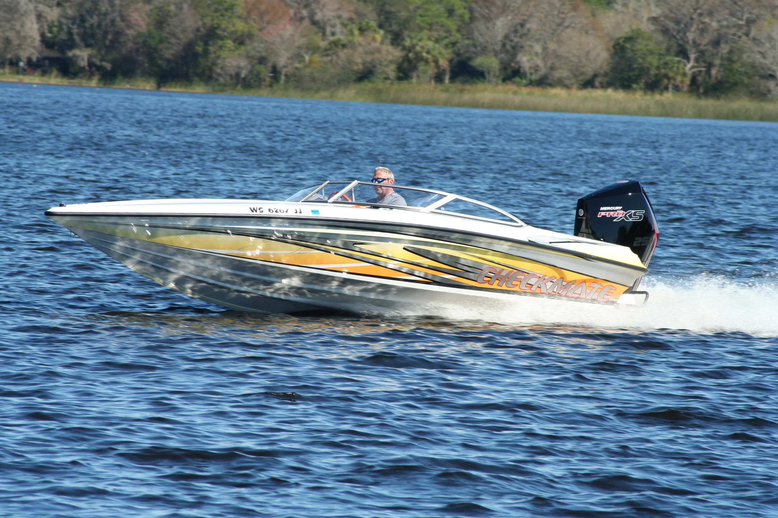 One of a Kind Checkmate: Repowering a 21 Pulsare with a Mercury ProXS