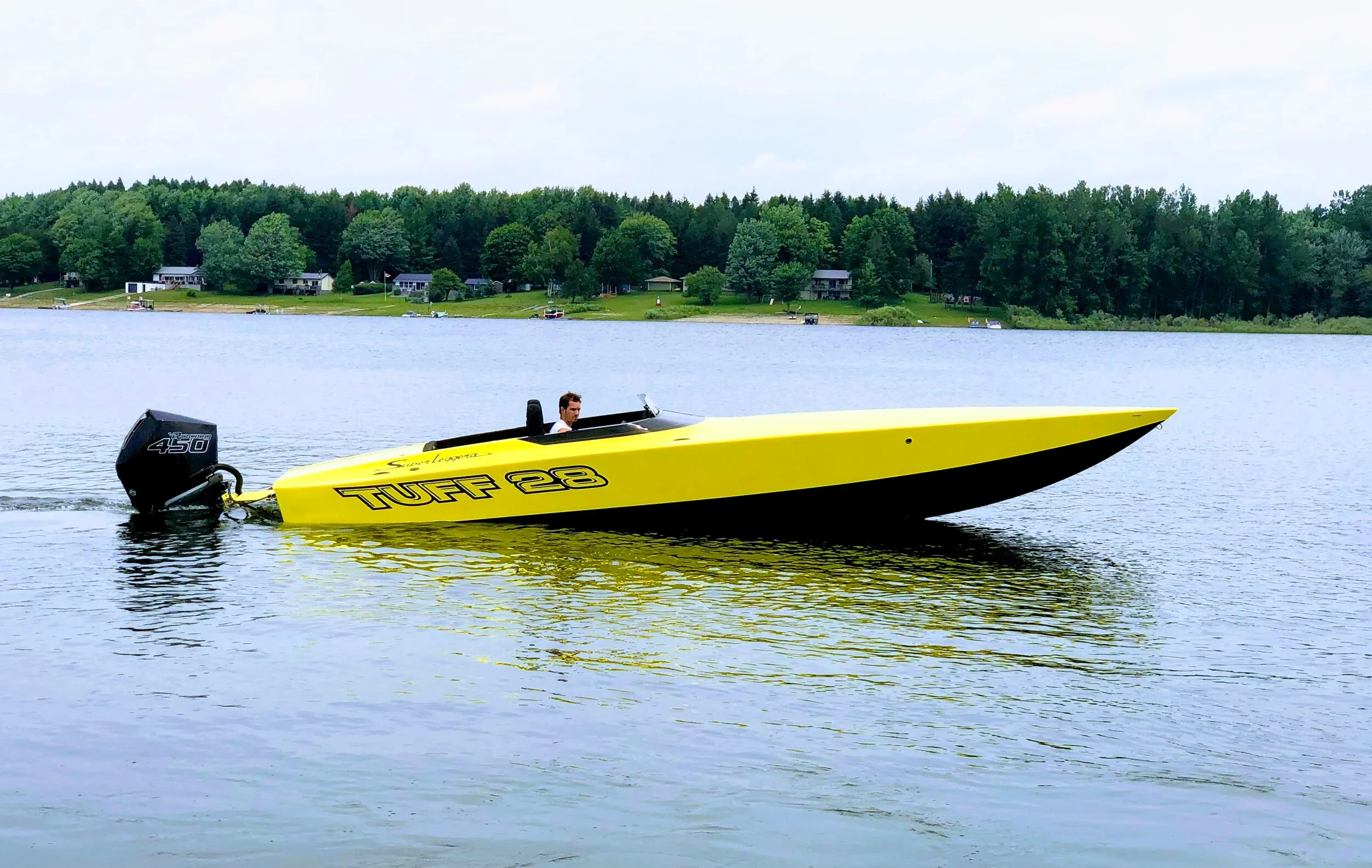 Tuff 28 Single 450R is Super Fast: Superleggera Finds Perfect Match with Mercury Racing Supercharged Outboard