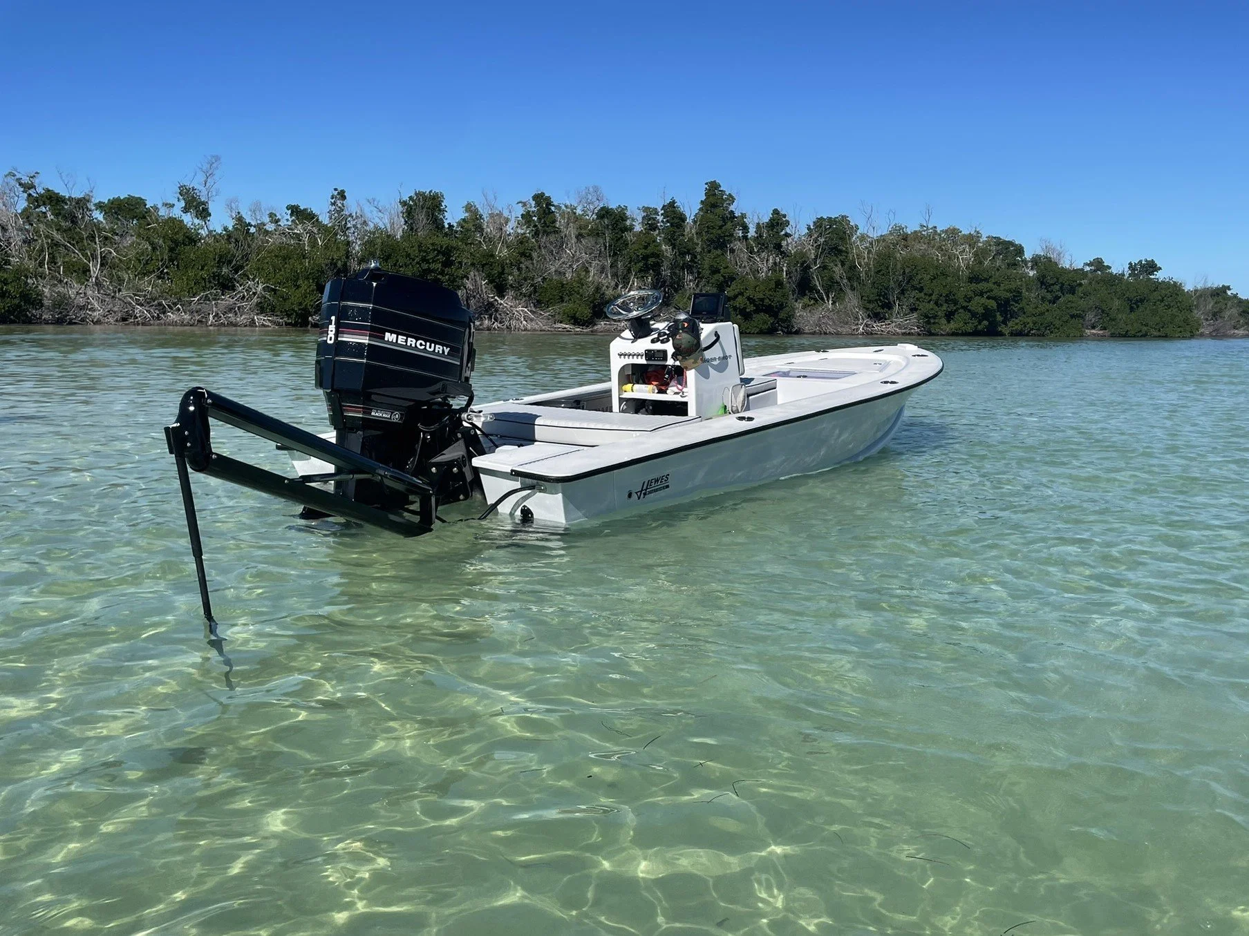 A Classic Hewes Bonefisher Boat Gets a Full Restoration and a Pad Bottom For a Big Performance Gain