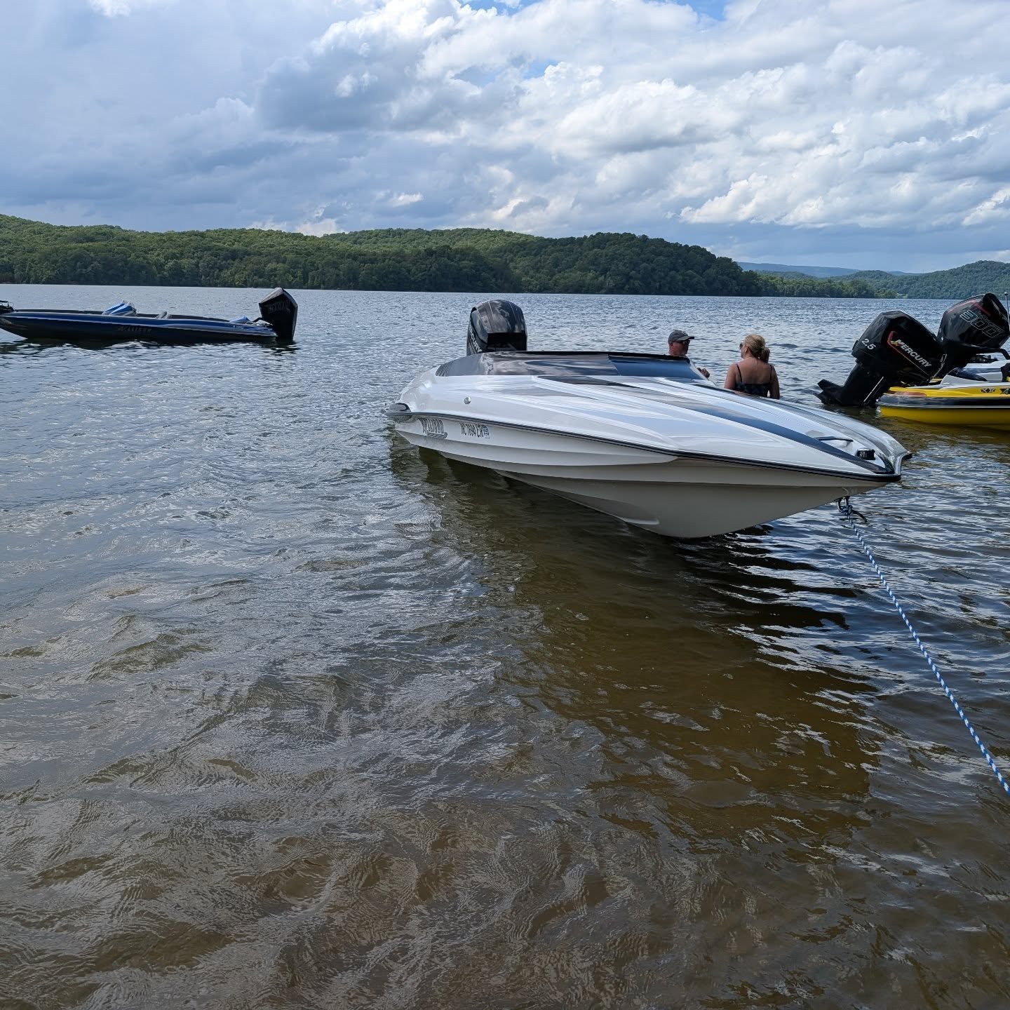 Still one of my favorite boats to run. Not many boats have the same feel and driver involvement as the Allison Grand Sport. At the 70th anniversary run. 
#wavetowave #fastboats #allisonboats