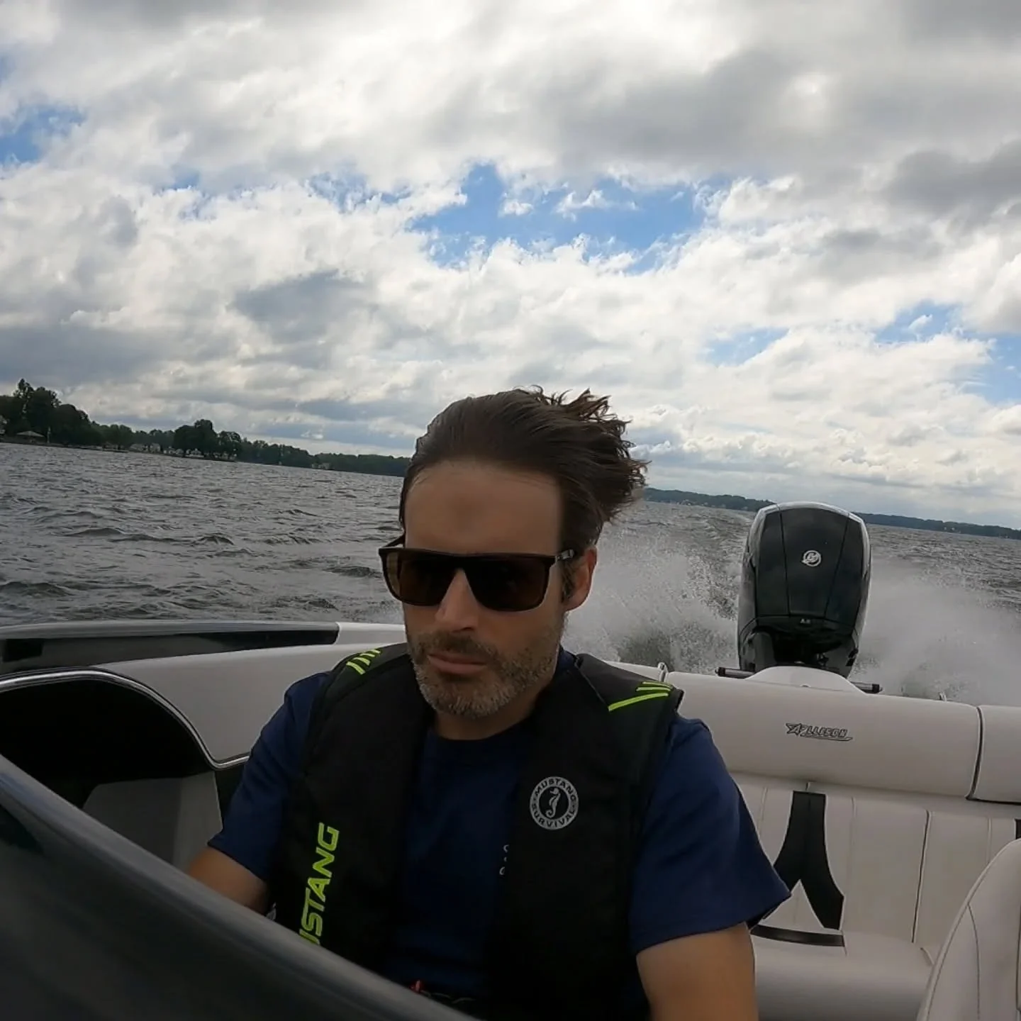 Click on the Mustang Survival link on wavetowave.com for sales on life jackets, they are an affiliate partner of mine. Great selection of vests and inflatables. 
#wavetowave #fastboats #safetyfirst #mustangsurvival
