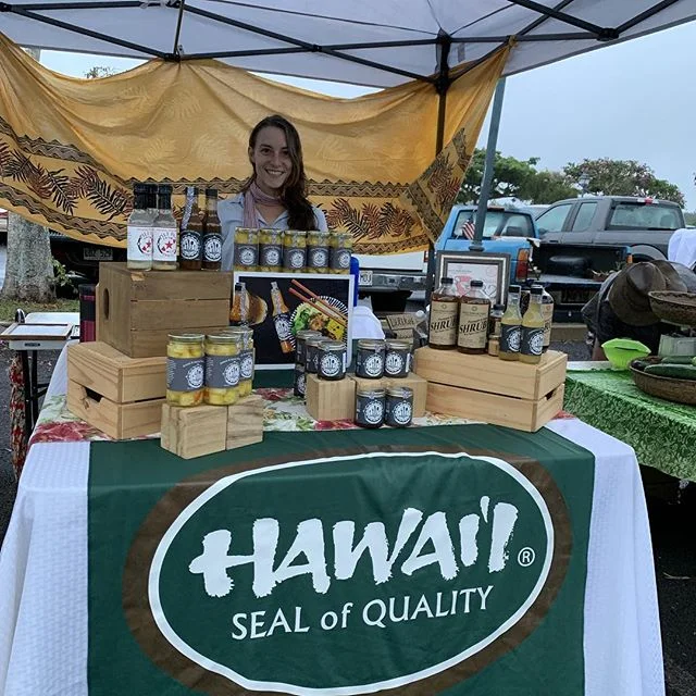 Joi us @upcountryfarmersmarket this morning!  Lots to taste, the market is full today so many great vendors.  Looks like the rain is going to pass soon,  bet there’s a rainbow in store🌈🌦💐