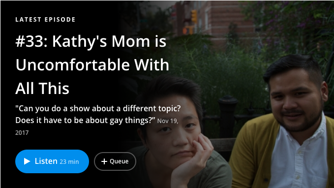 Kathy Tu's check-in with her mom on Nancy Podcast