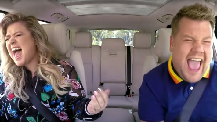 Kelly Clarkson on James Corden's Carpool Karaoke