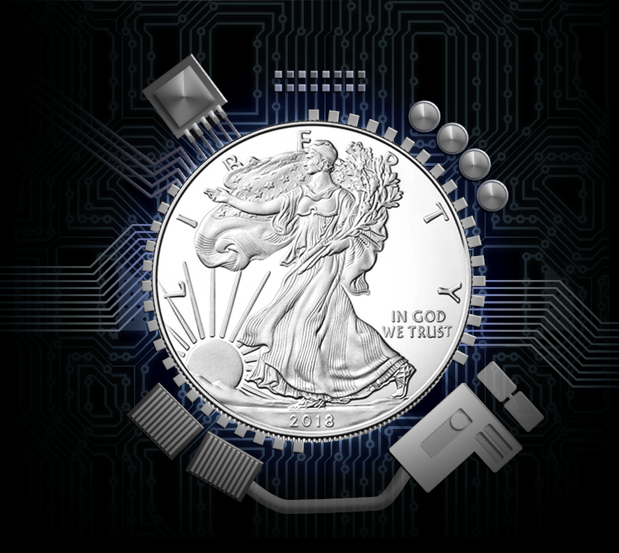 Each QuintS represents 0.05 troy ounces of silver specie with pre-paid vaulting.