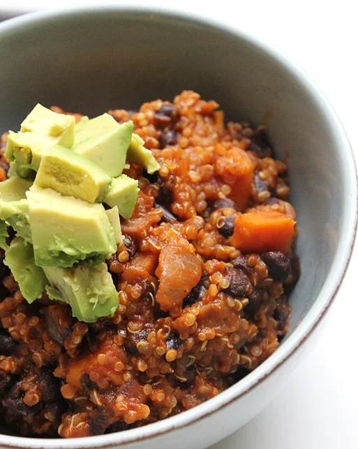 Vegan Quinoa and Sweet Potato Chili