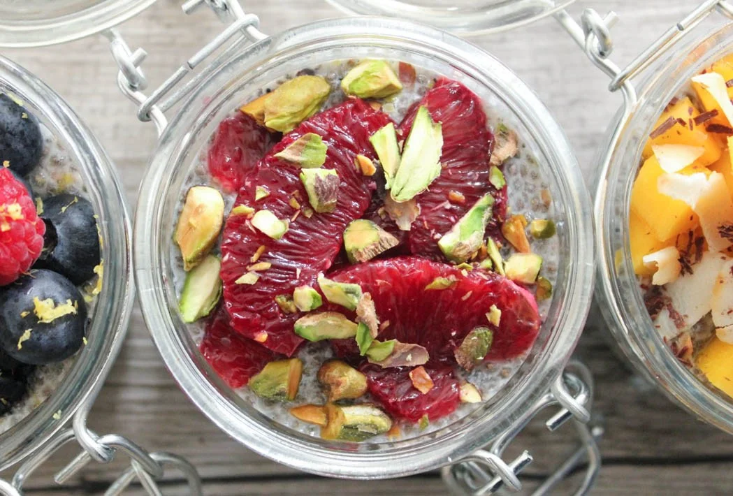 Overnight Vanilla Chia Seed Pudding