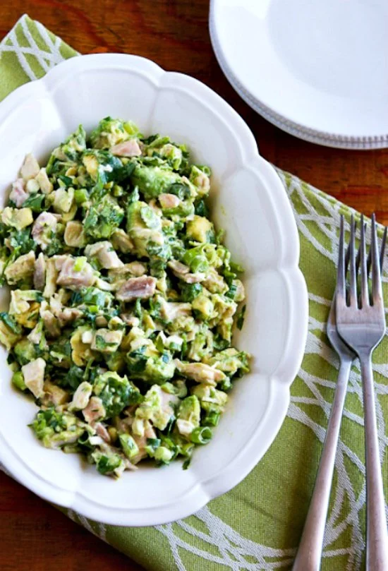 Chicken, Lime, &amp; Avocado Salad