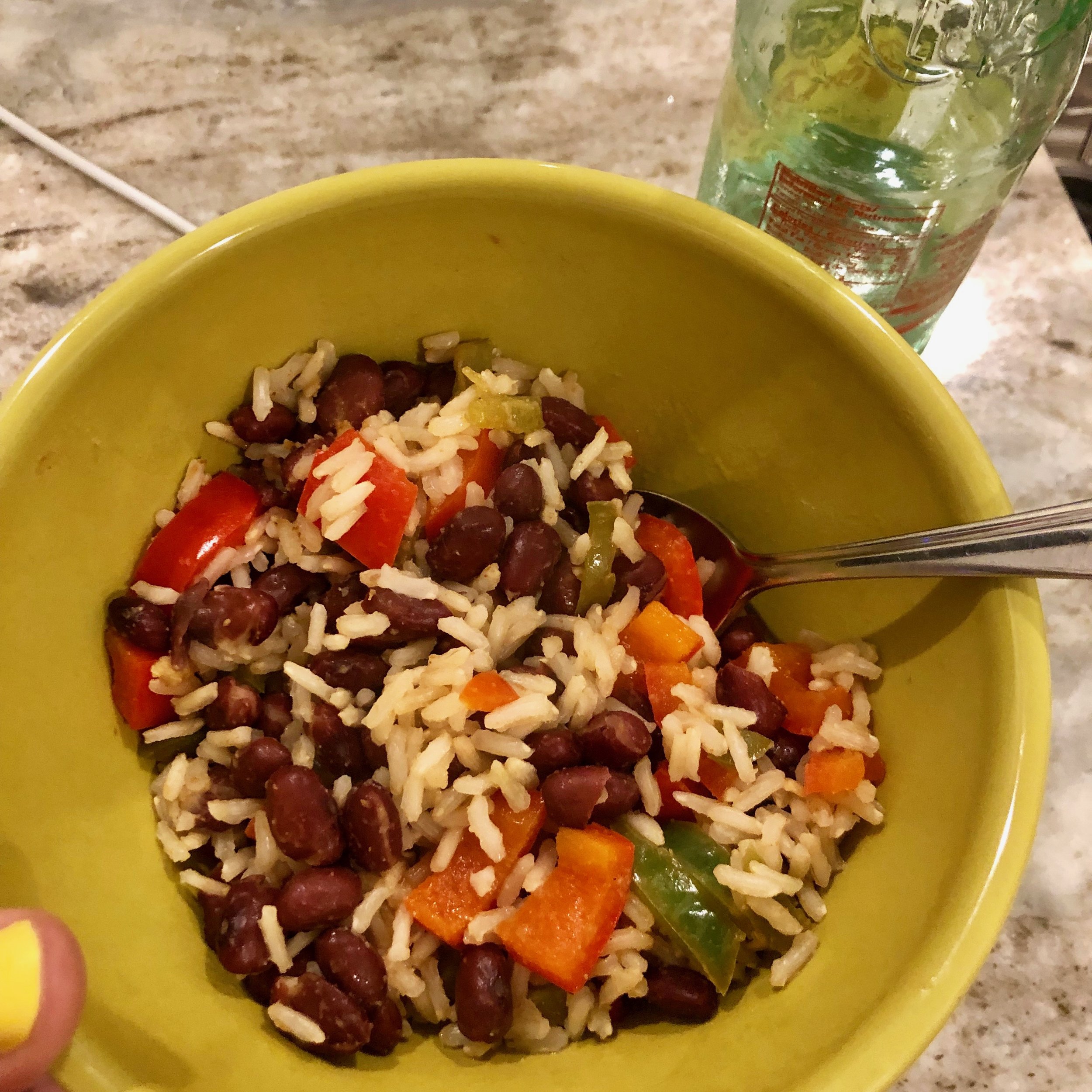 Lime Rice and Black Beans