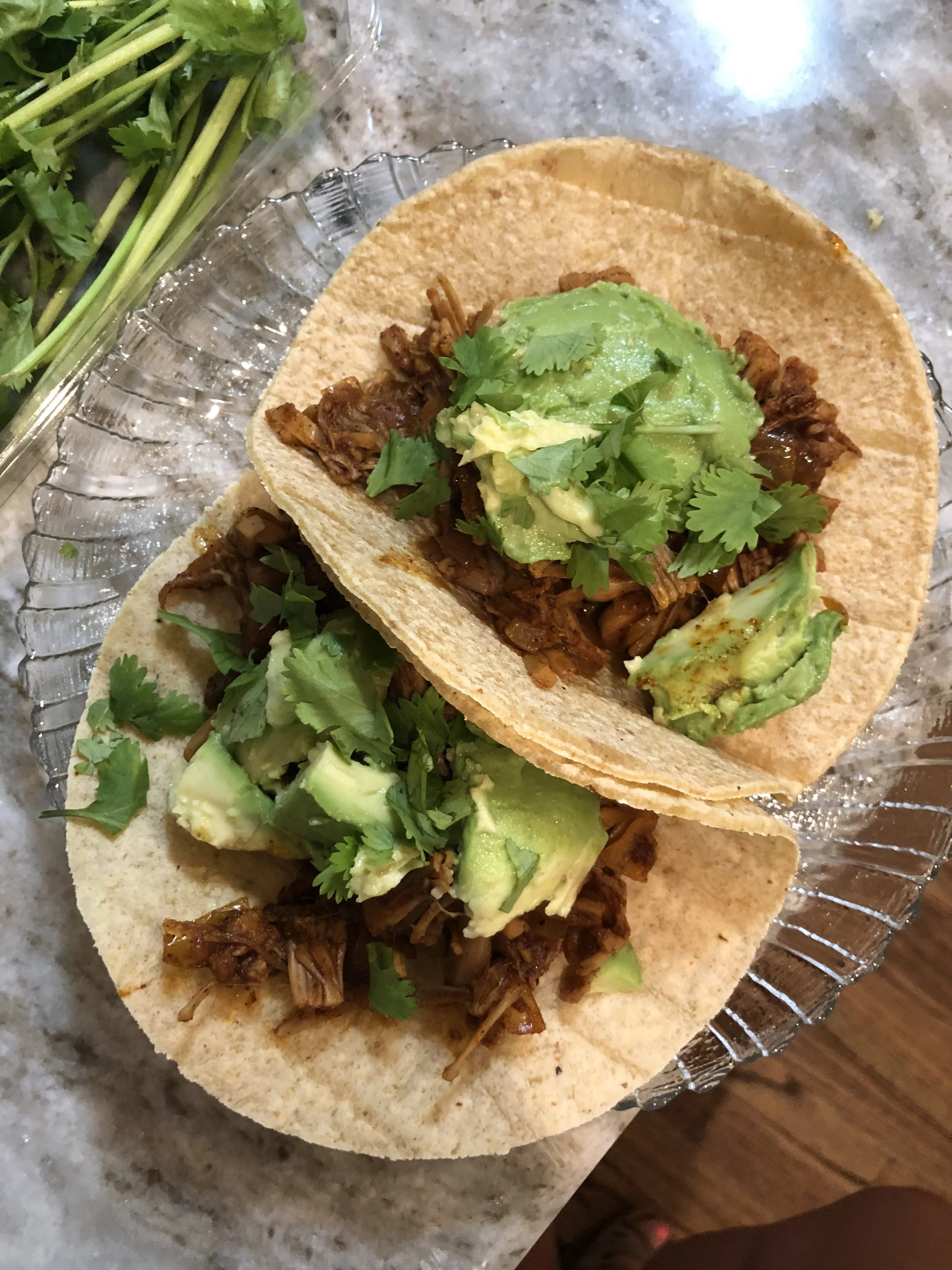 Spicy Jackfruit Tacos
