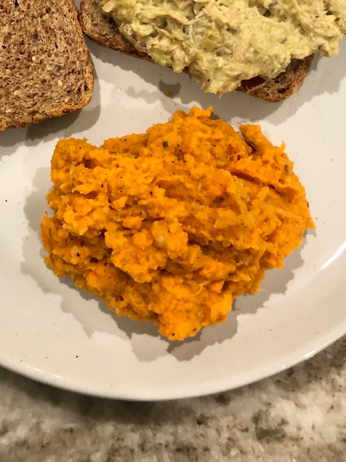 Savory Sweet Potato Mash