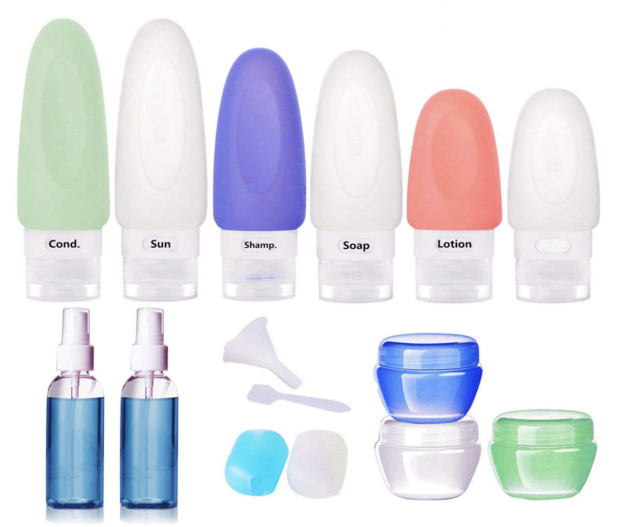 Travel-Sized Toiletry Bottles (Copy)