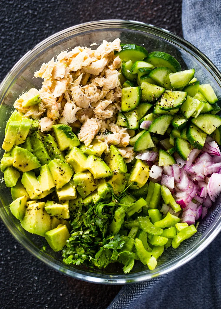 Fresh Tuna Salad With Avocado