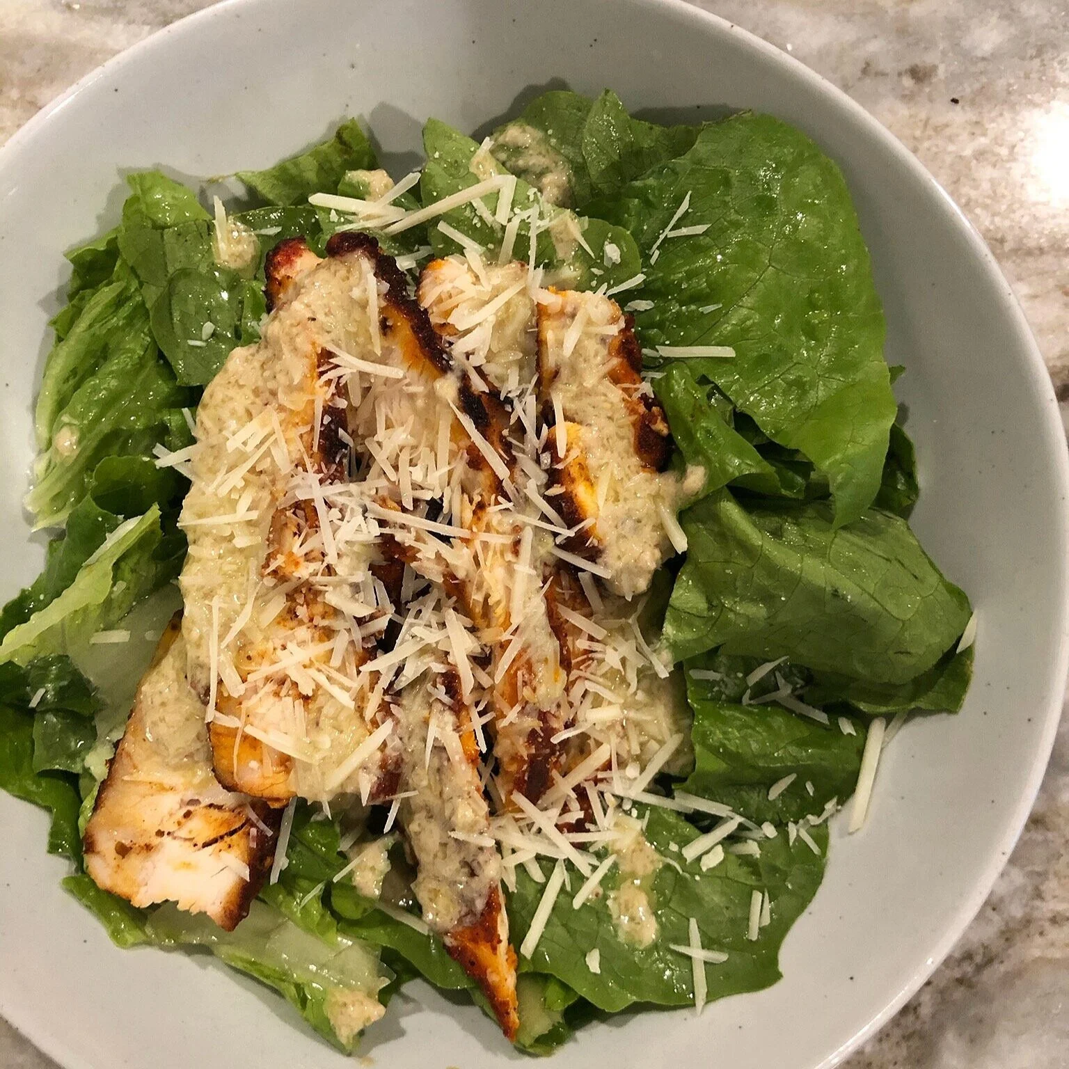 Blackened Chicken Caesar Salad