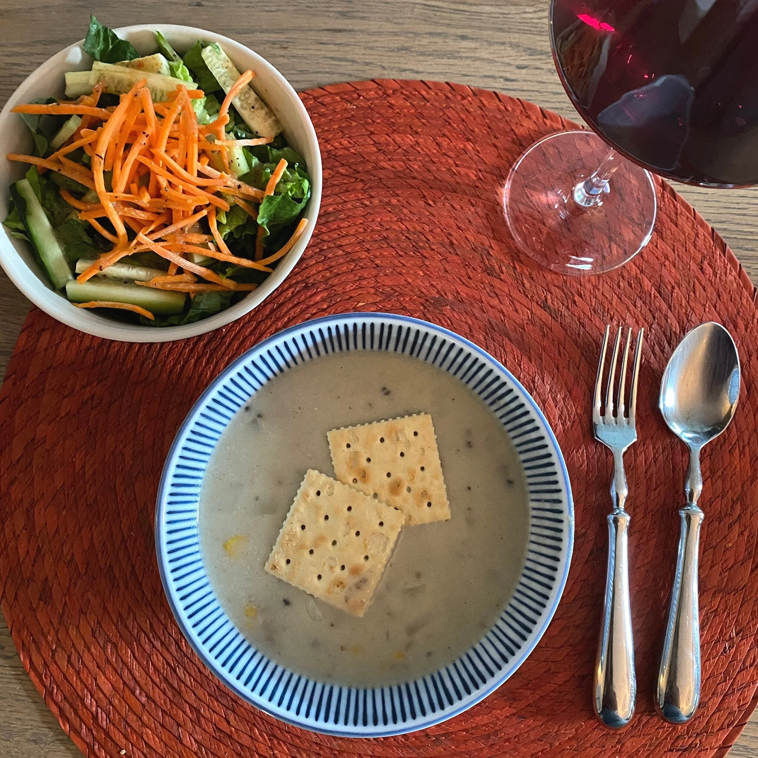 Lighter New England Clam Chowder
