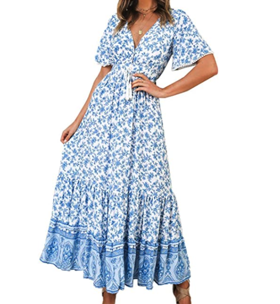 Blue and White Dress (Copy)