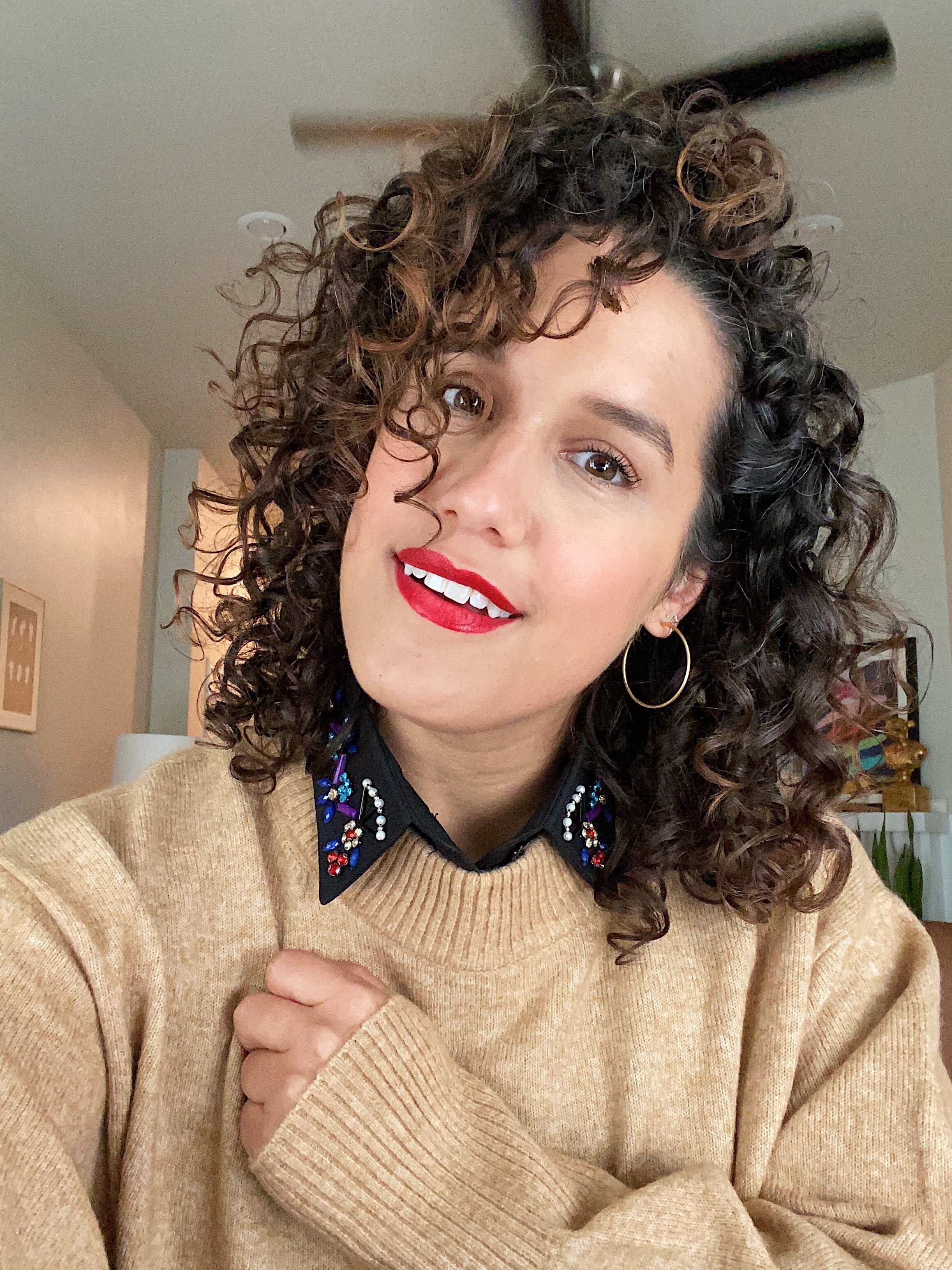 The Low Maintenance Way I Style My 3A/3B Curls — emmasthing