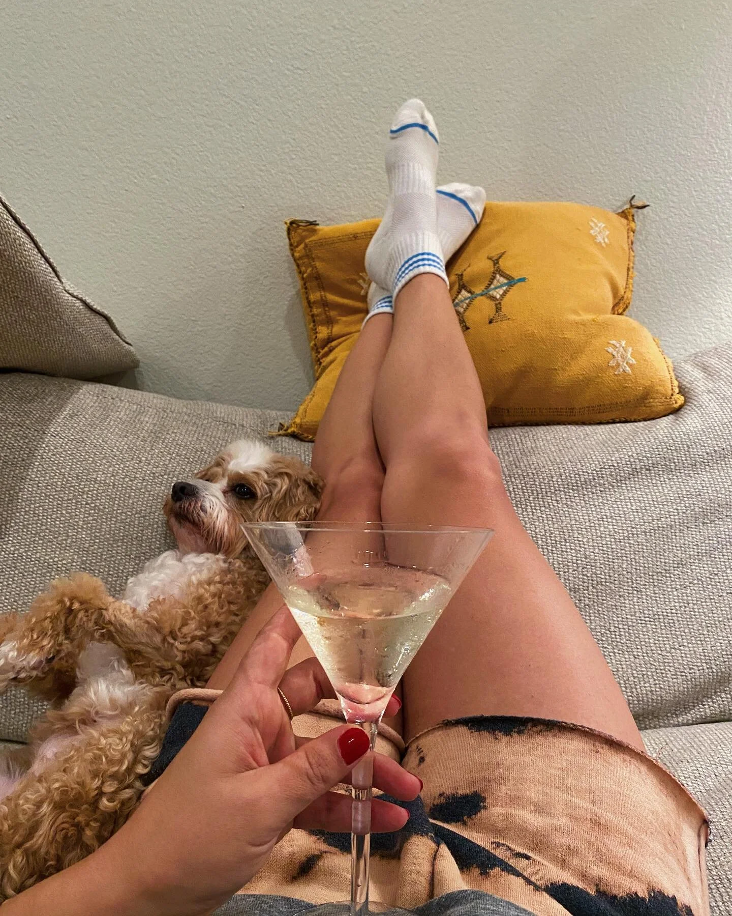 just sitting backwards on the couch with a dirty martini thinking about how, a year ago,I sat in this same spot terrified, confused, and panicked. 

my grand plan of quitting my job that had taken a toll on my mental health was completely thwarted fo