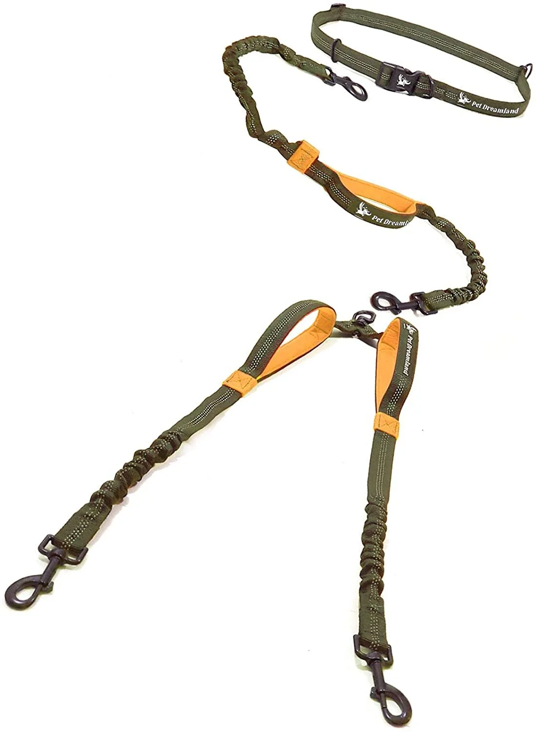 Double Dog Waist Leash