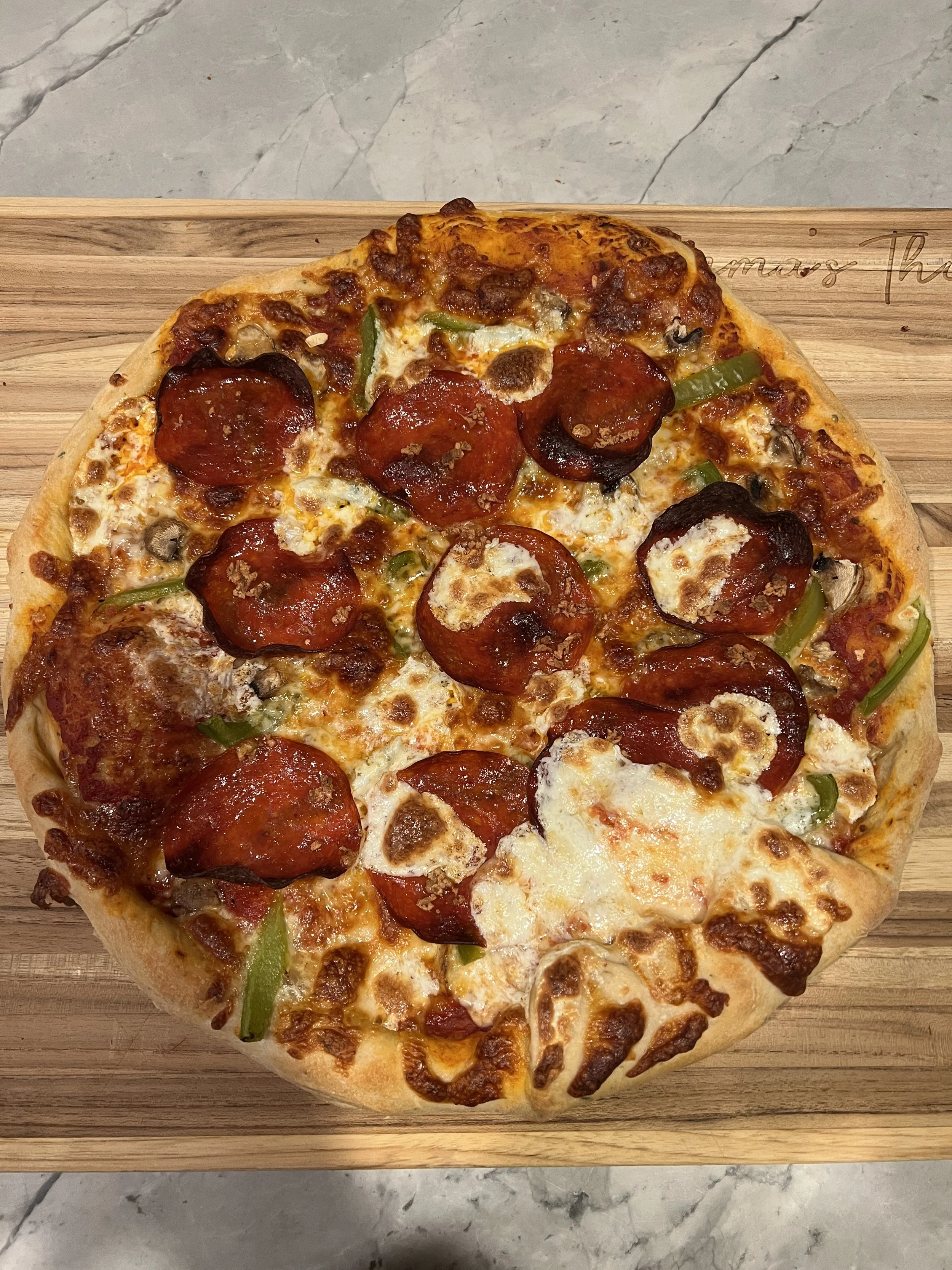 Homemade Pizza (Dough + Sauce!)