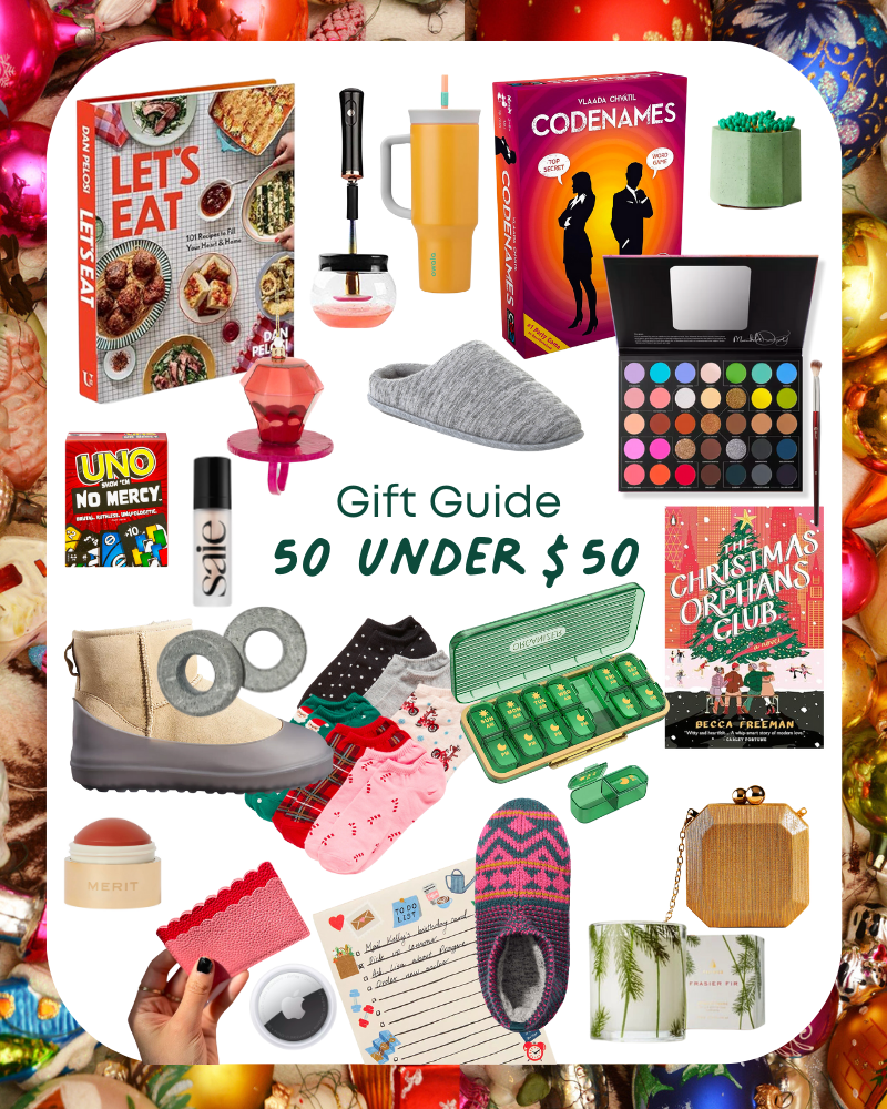 Gift Guide: Our Favorite Gifts Under $50 - Cupcakes & Cashmere