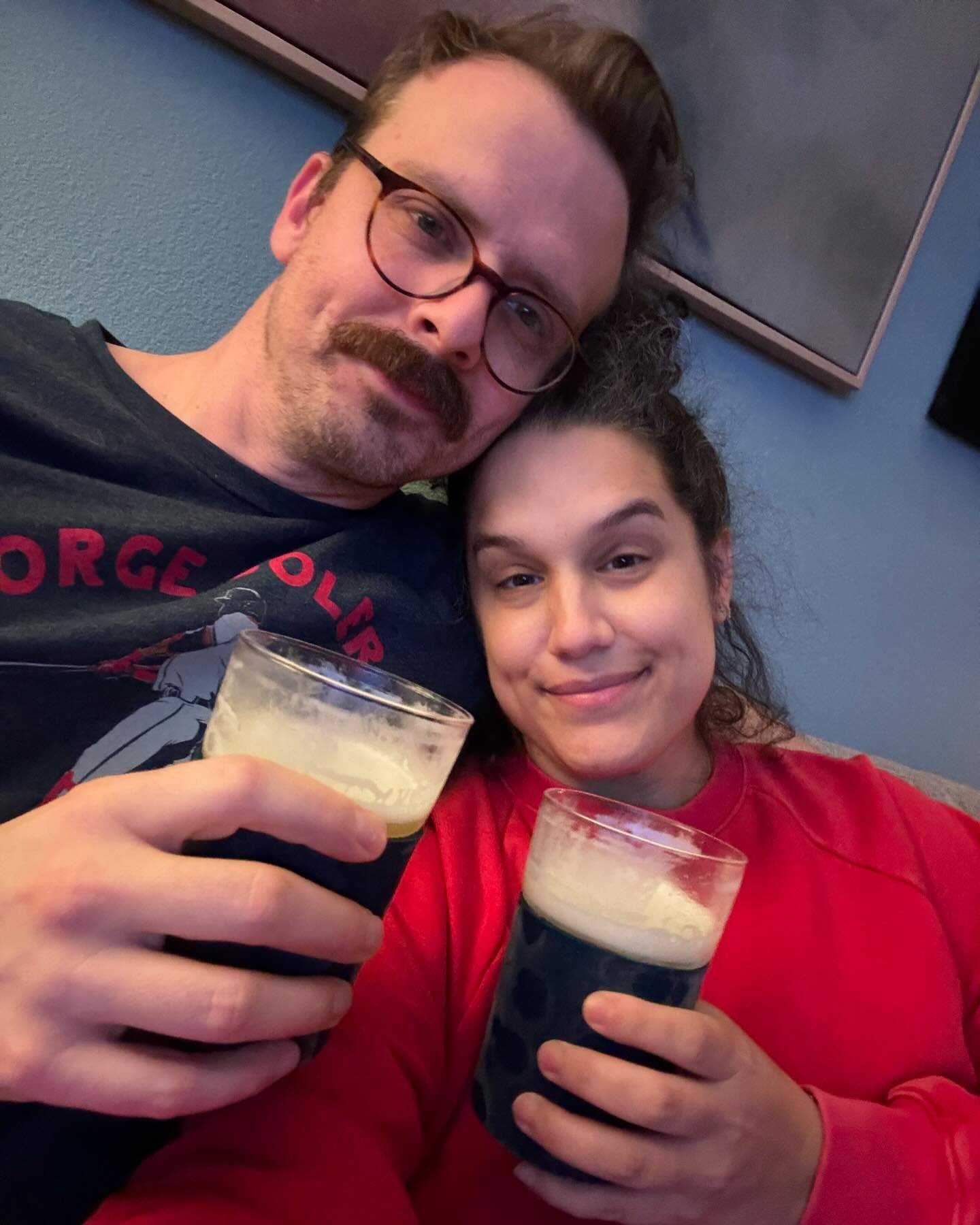 tired, happy, and figuring it out one day at a time. here&rsquo;s to us. 🍻
