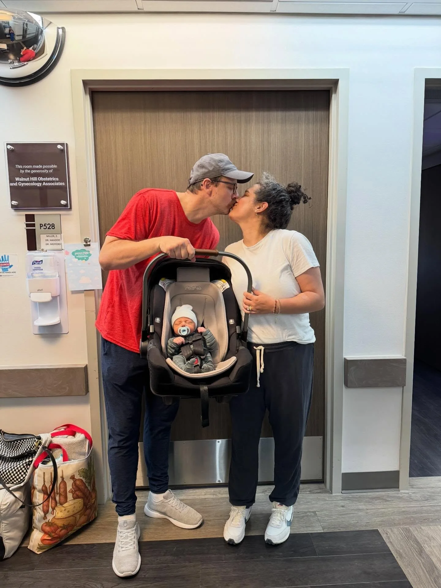 the Miller family is at home. we did it!!!