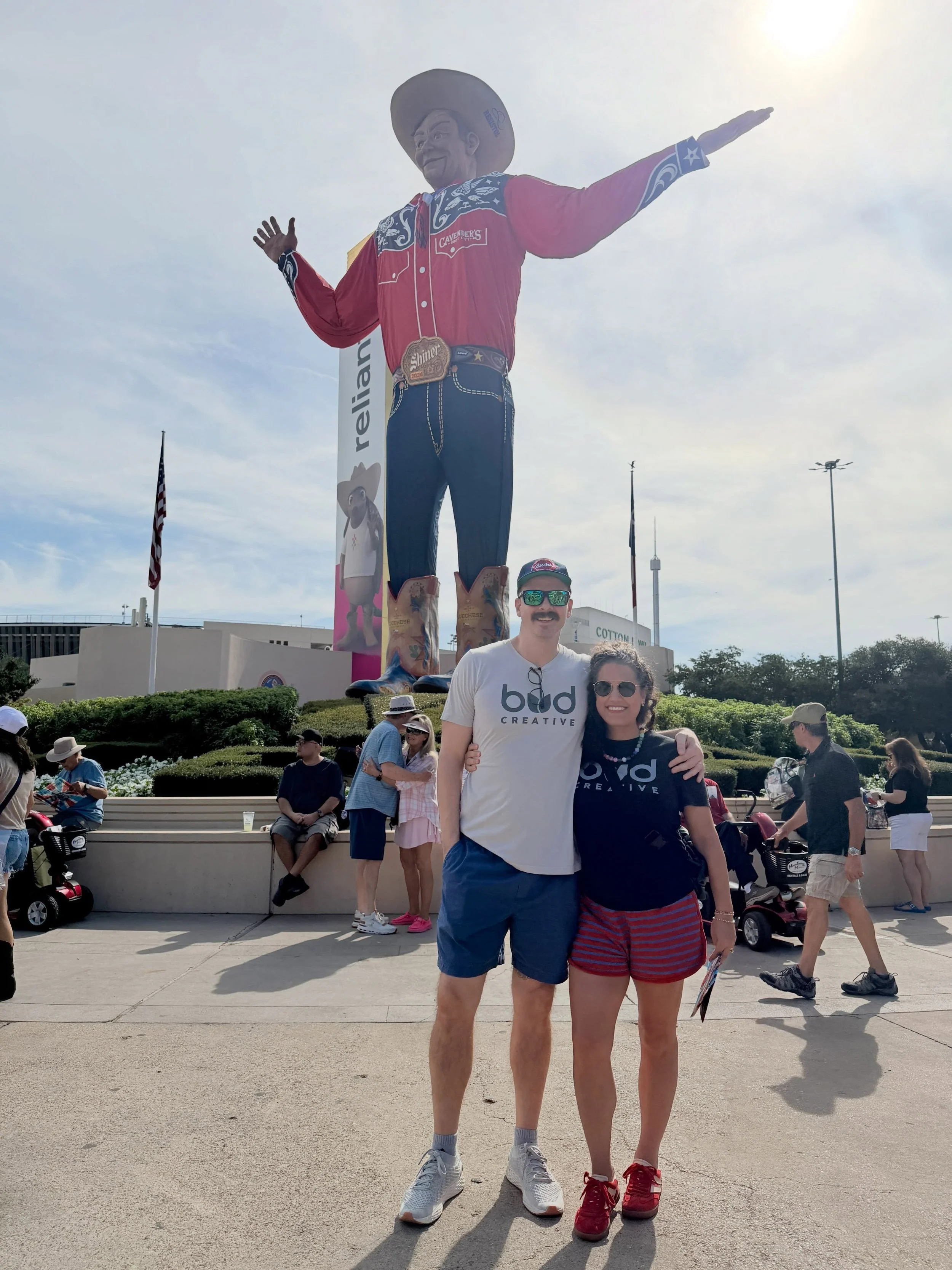 as per usual, something i never really cared about or enjoyed turned into something magical because of my company. never was into the Texas State Fair, but this was Zac and my&rsquo;s first time going together and it was a damn delight. we won a wate