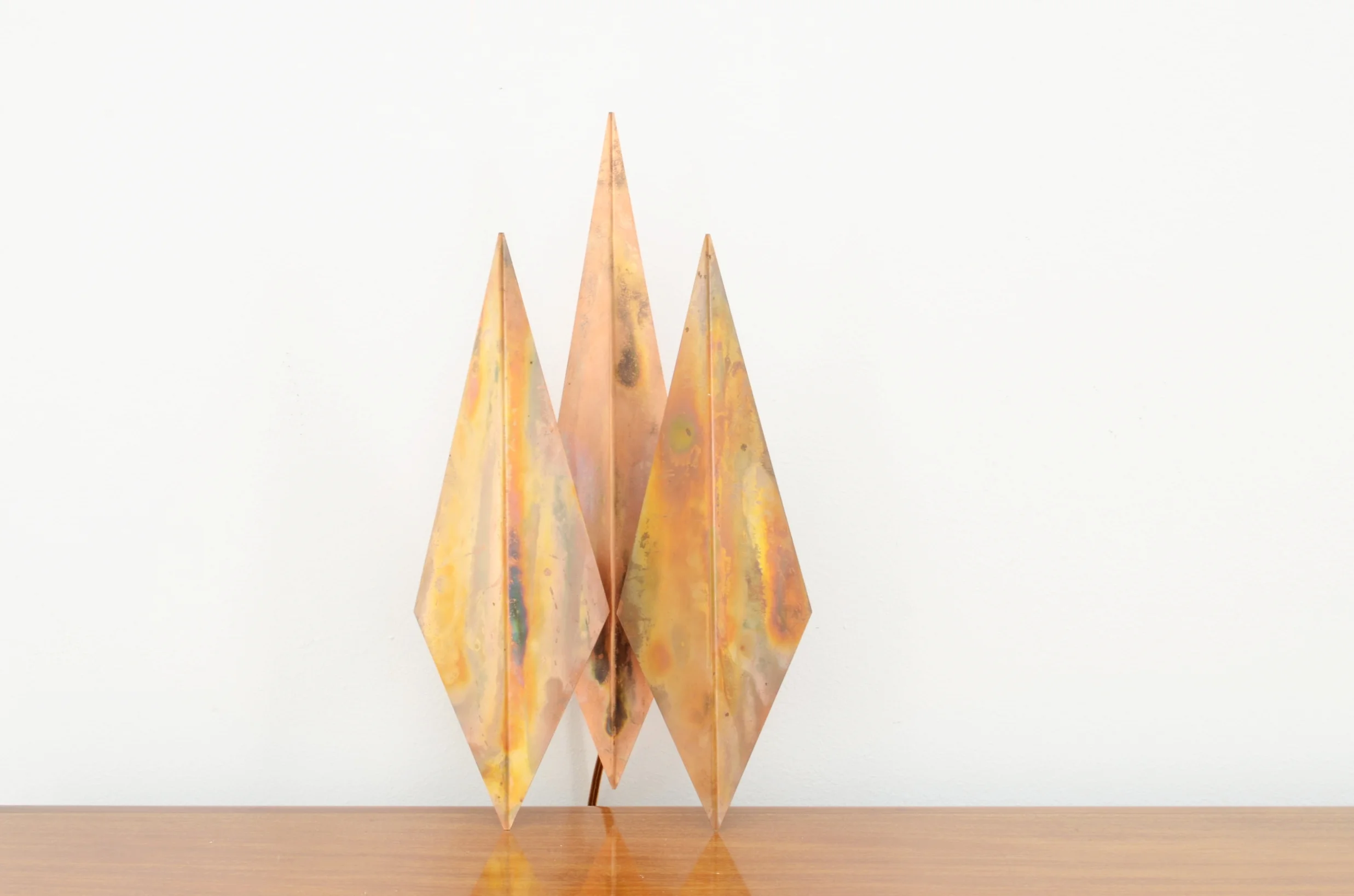 Vintage SVEND AAGE HOLM SØRENSEN COPPER WALL SCONCE