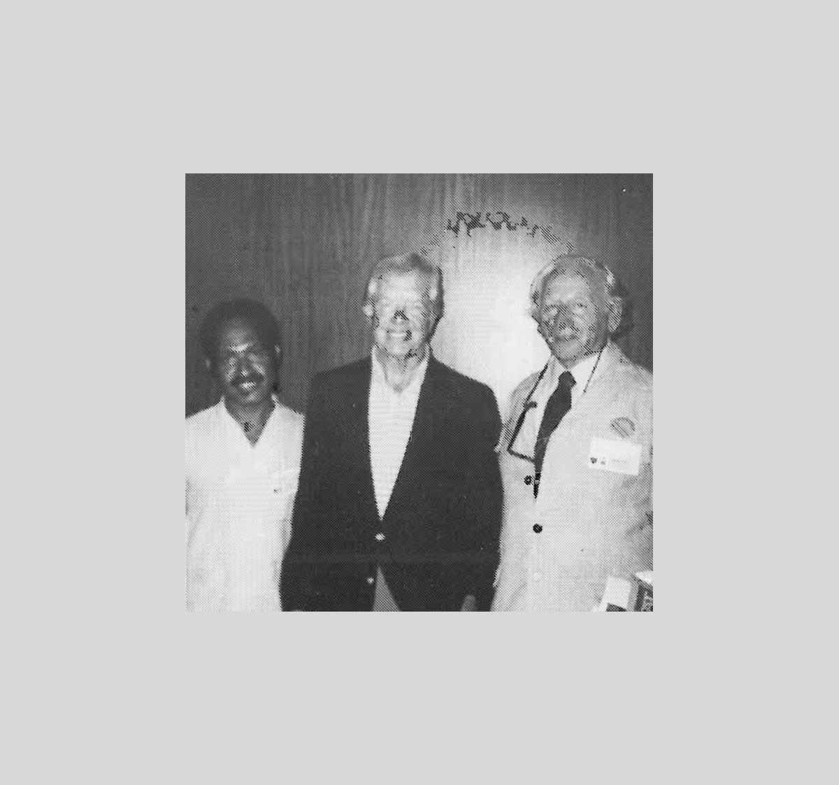charles lapa, former President of the United States Jimmy Carter and Dr Fergusson