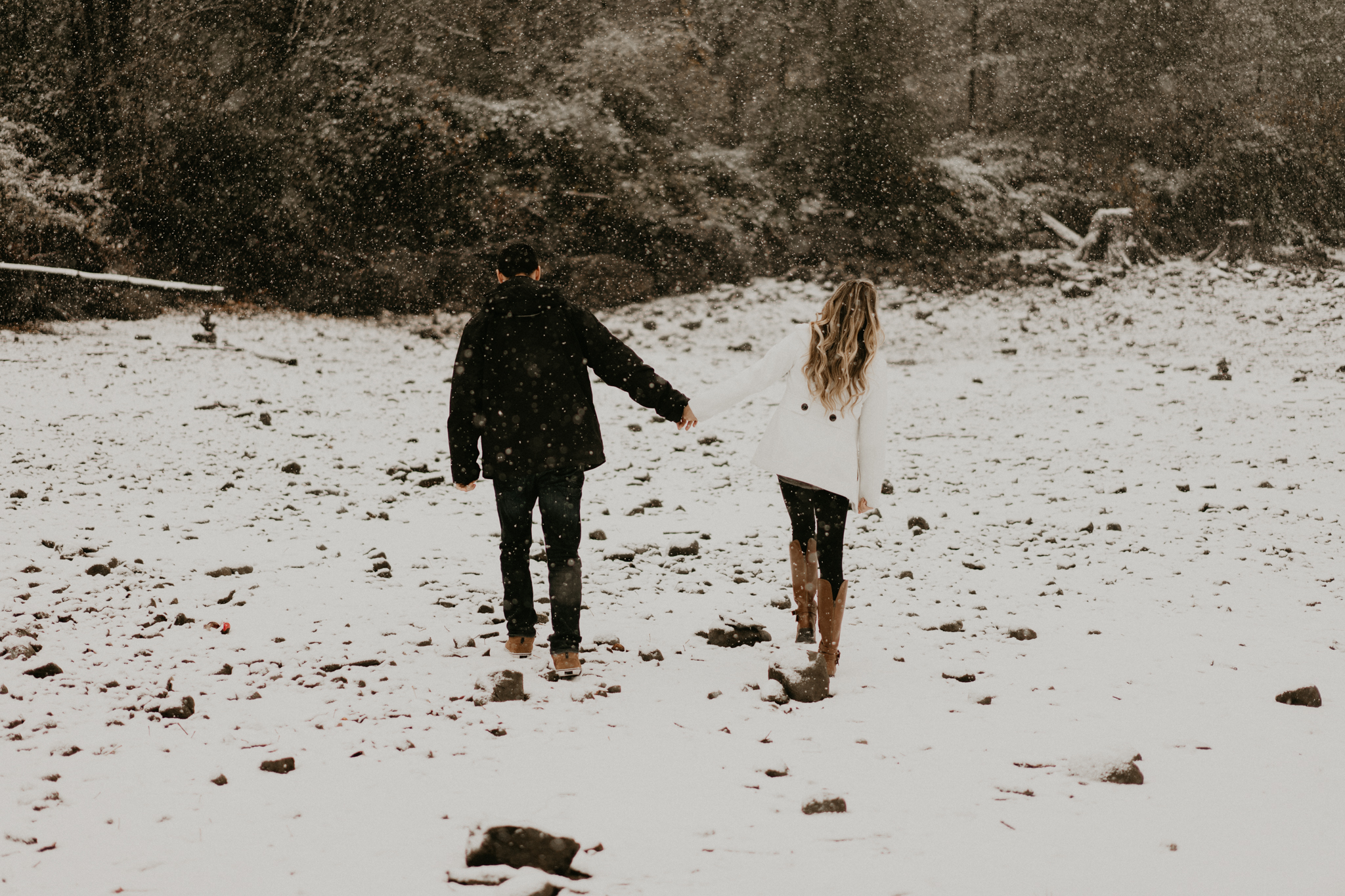 Rattlesnake Lake Washington Engagement Photos