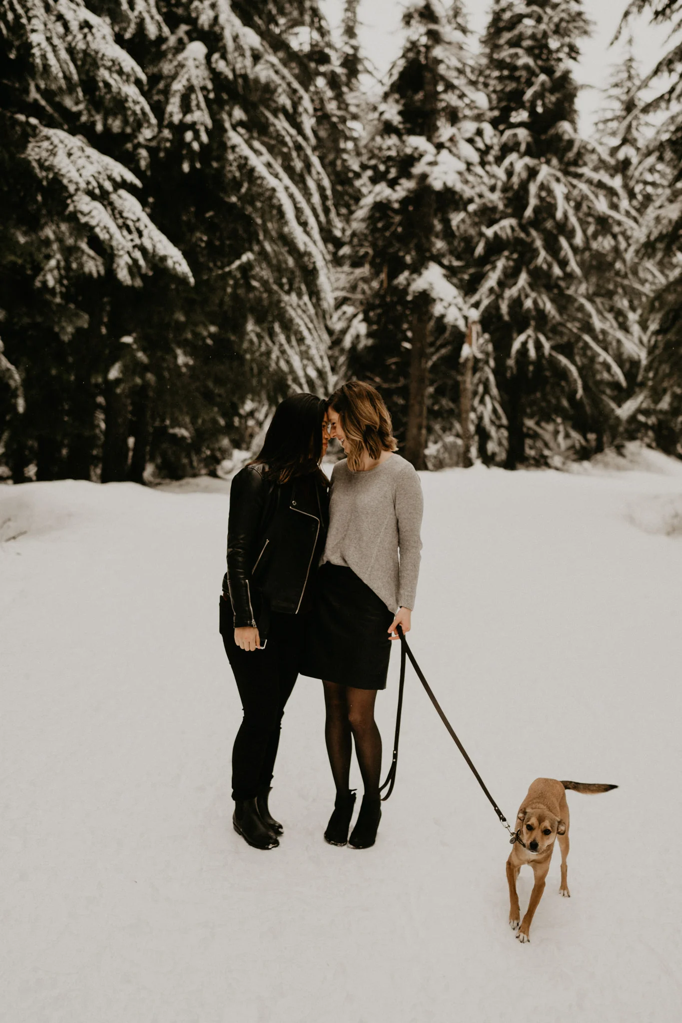 Seattle Tacoma Snoquamie Falls Pass Gold Creek Pond Lake LGBT Gay Lesbian Same Sex Wedding Elopement Engagement Intimate Outdoorsy