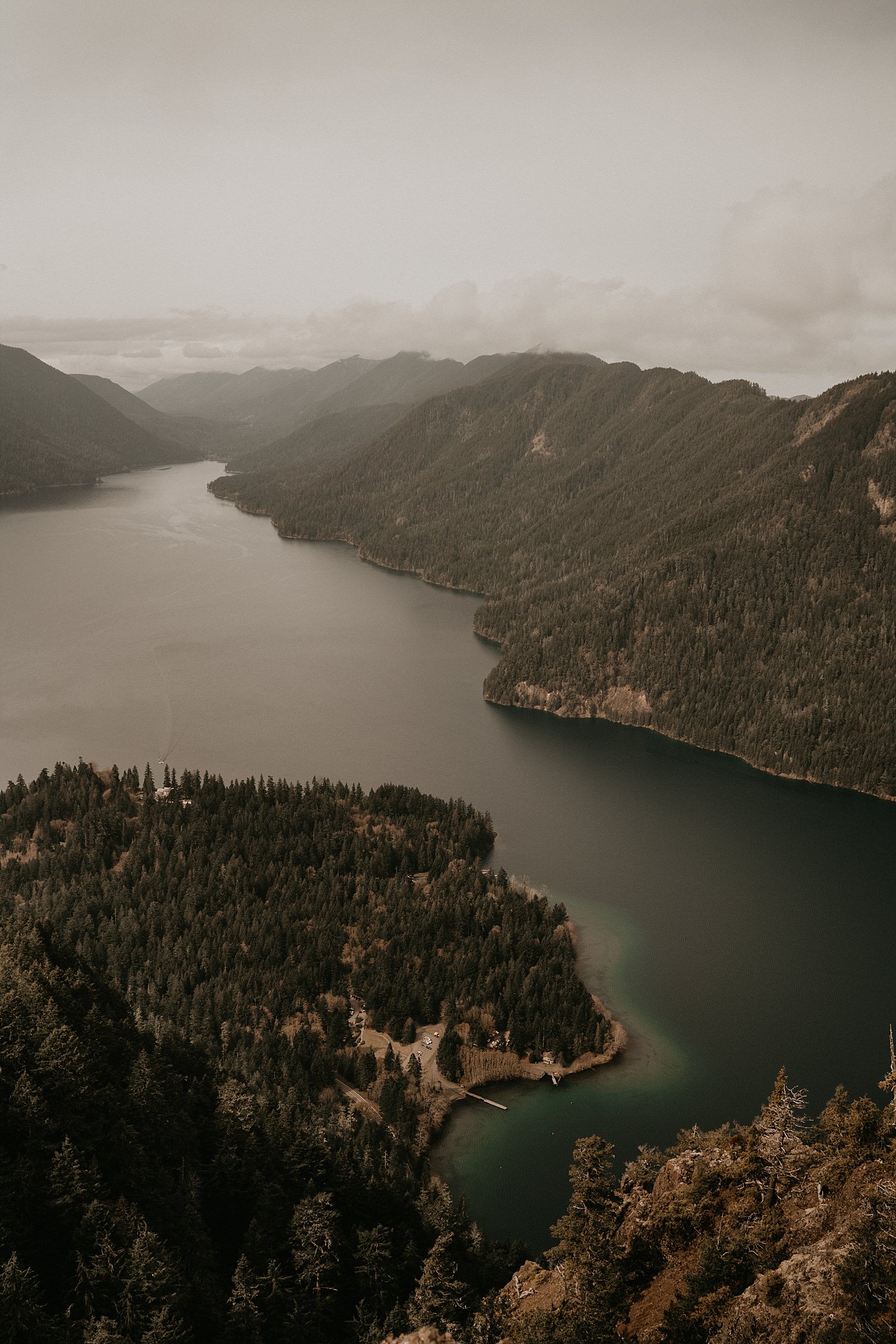 Mount storm king hike engagement photos washington best view olympic national park peninsula 