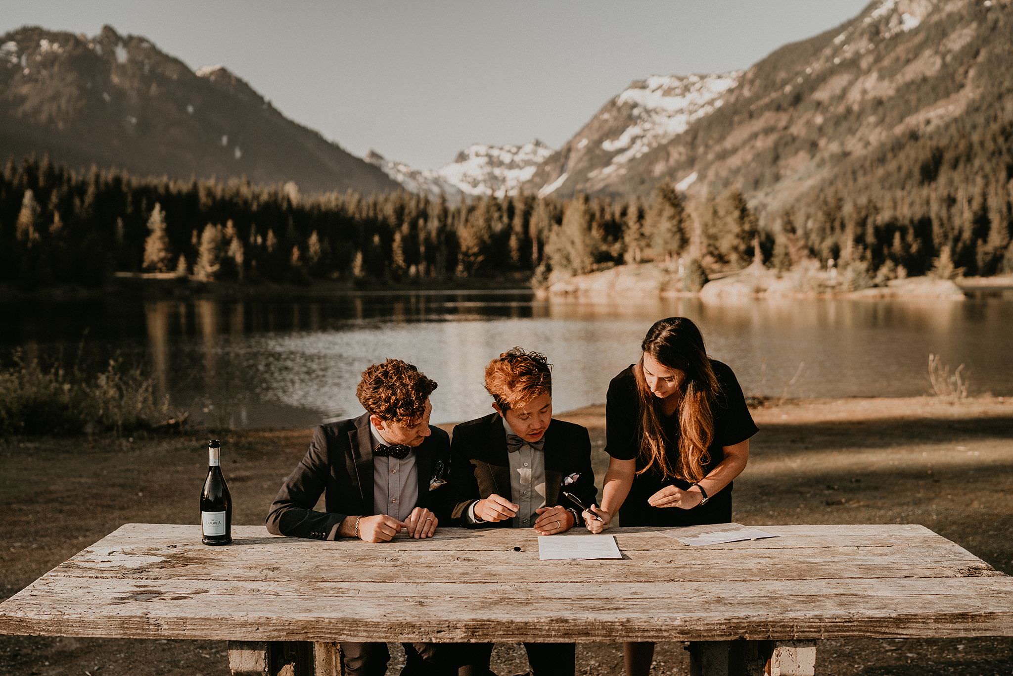 The greatest adventure weddings marry same sex couple