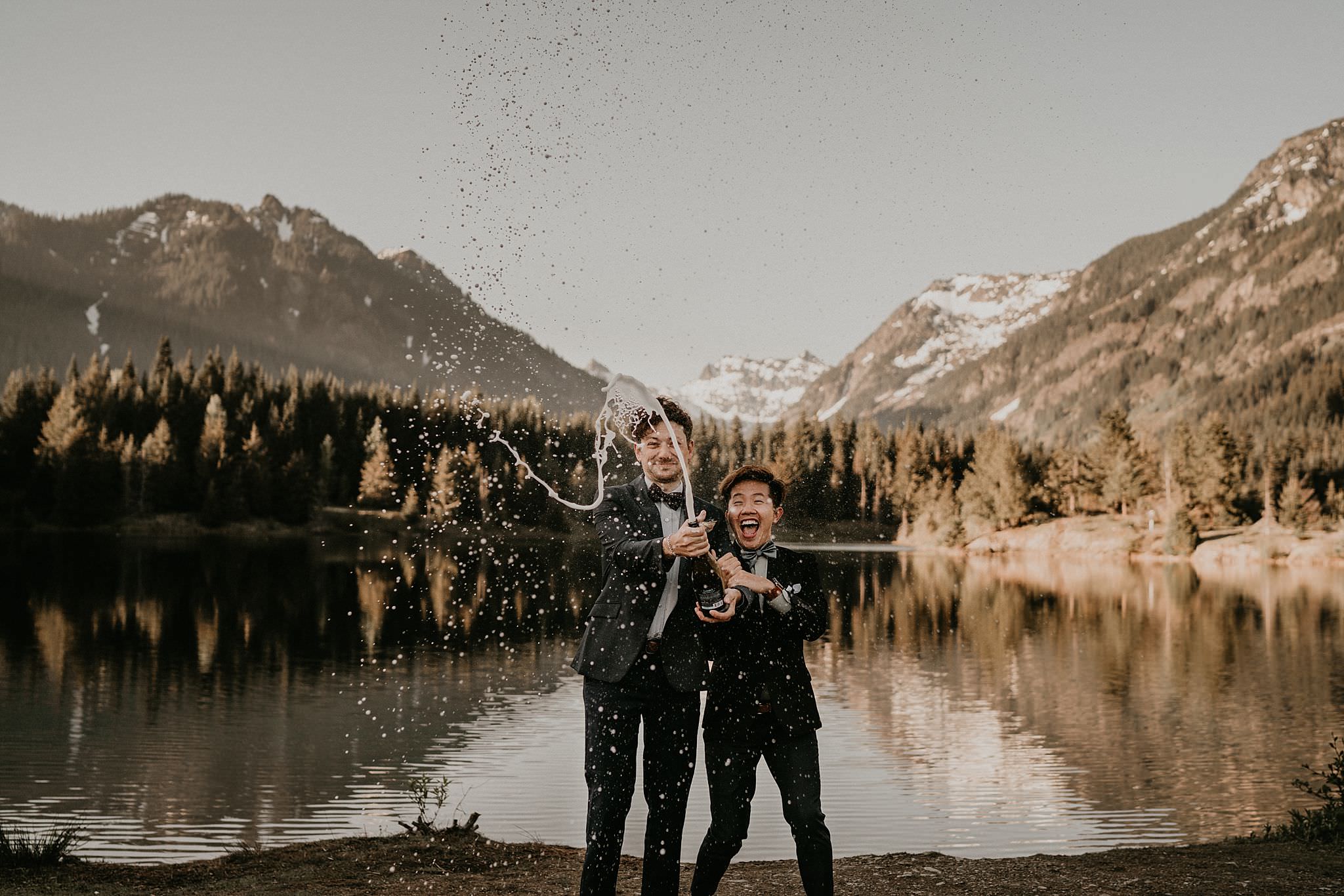 Seattle same sex wedding photographer