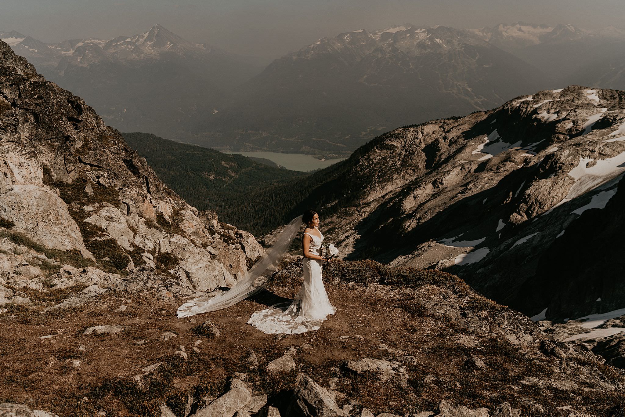 Whistler mountains sea to sky elopement