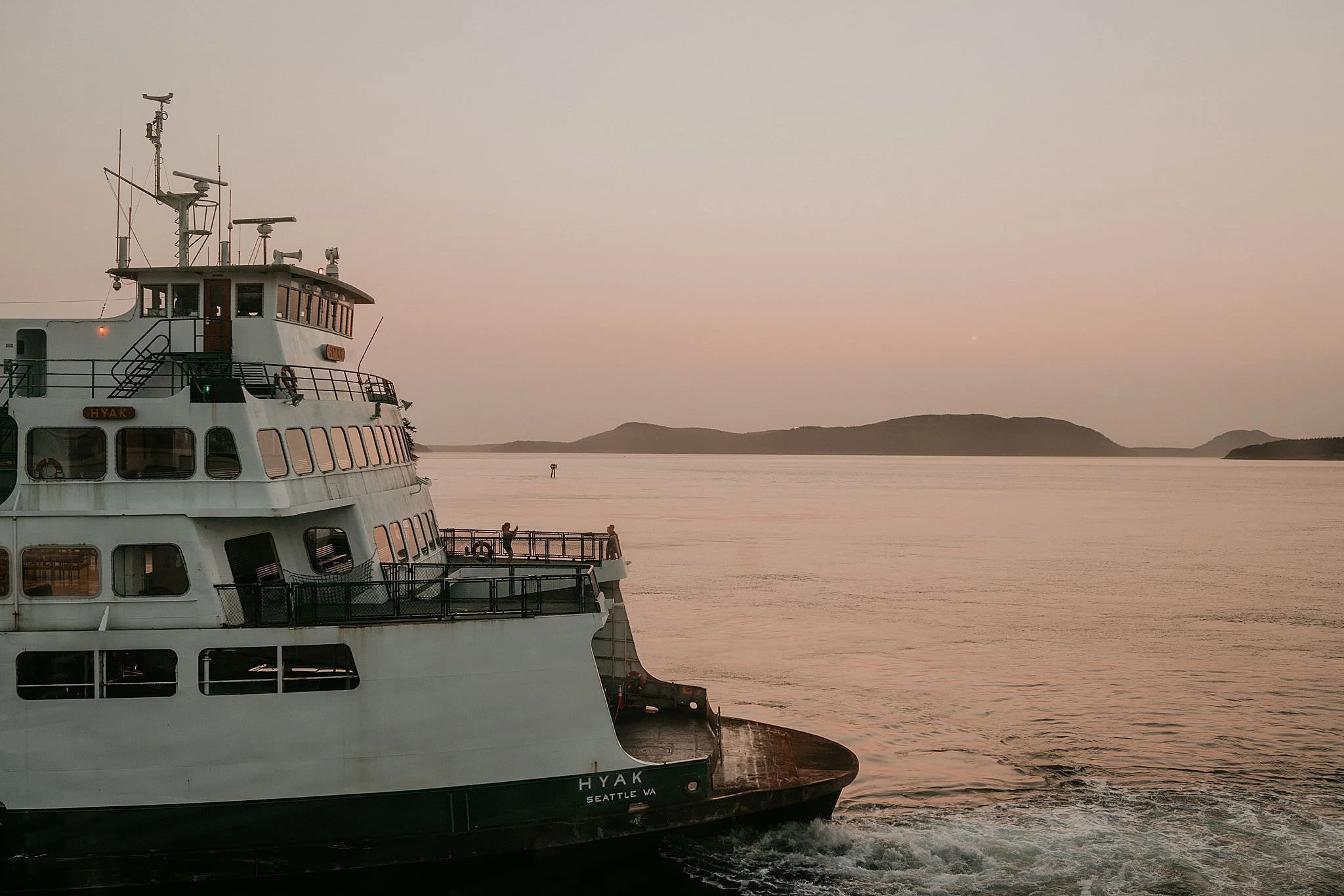 Hyak Ferry ride from Anacortes to Friday Harbor