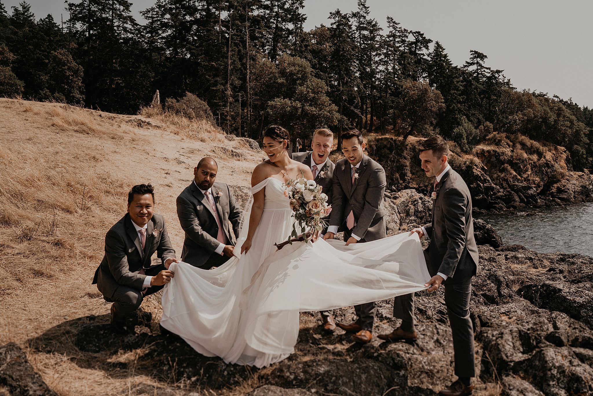 Roche Harbor Resort San Juan Island Wedding Photographer