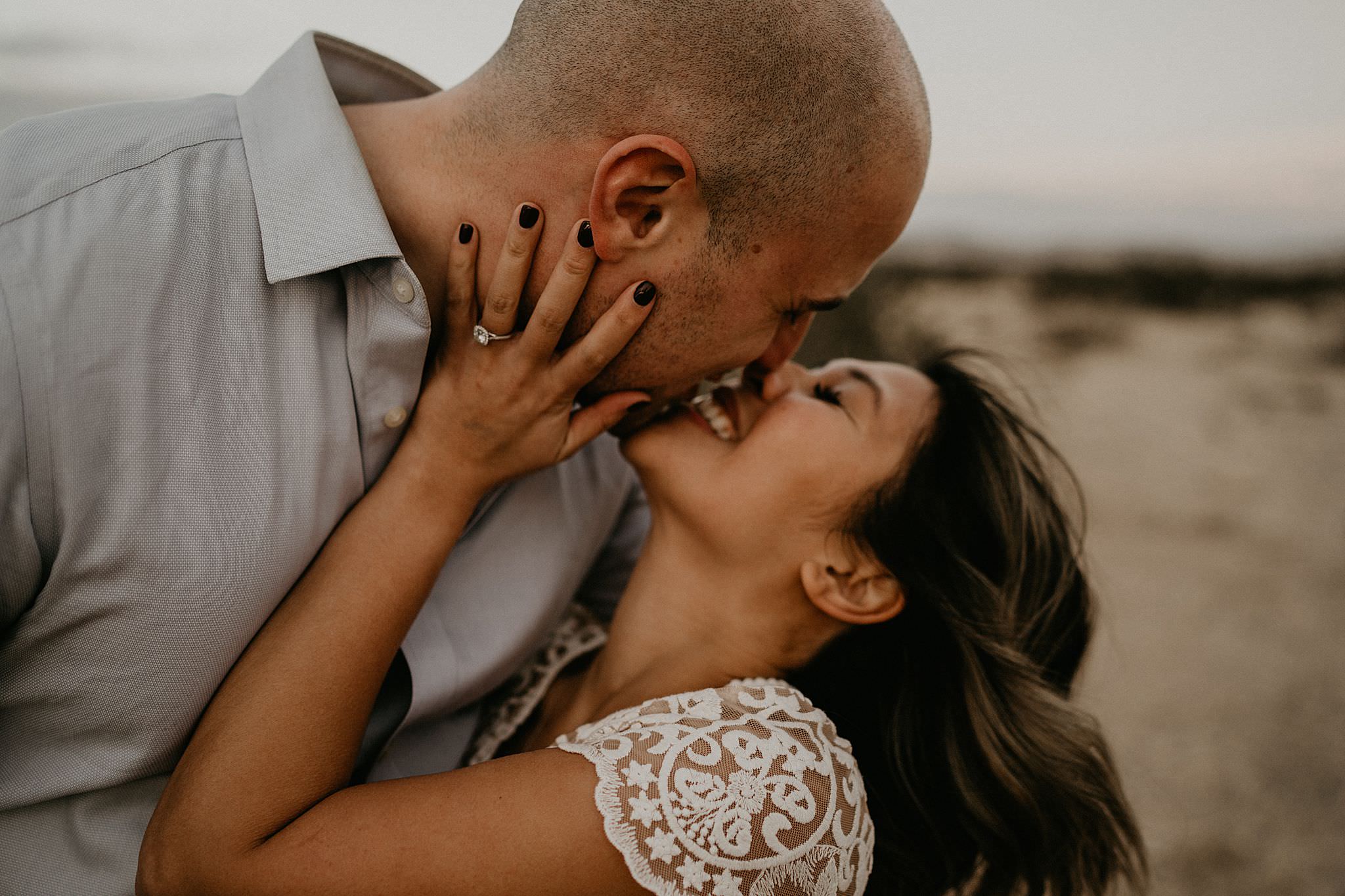 Joshua Tree National Park Engagement Photos