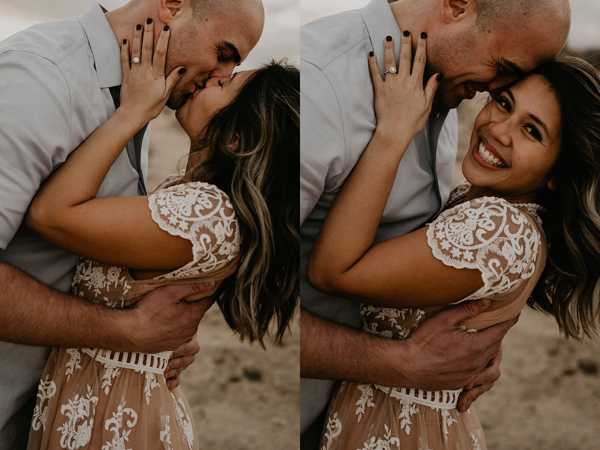 Cute dress to wear for desert engagement session