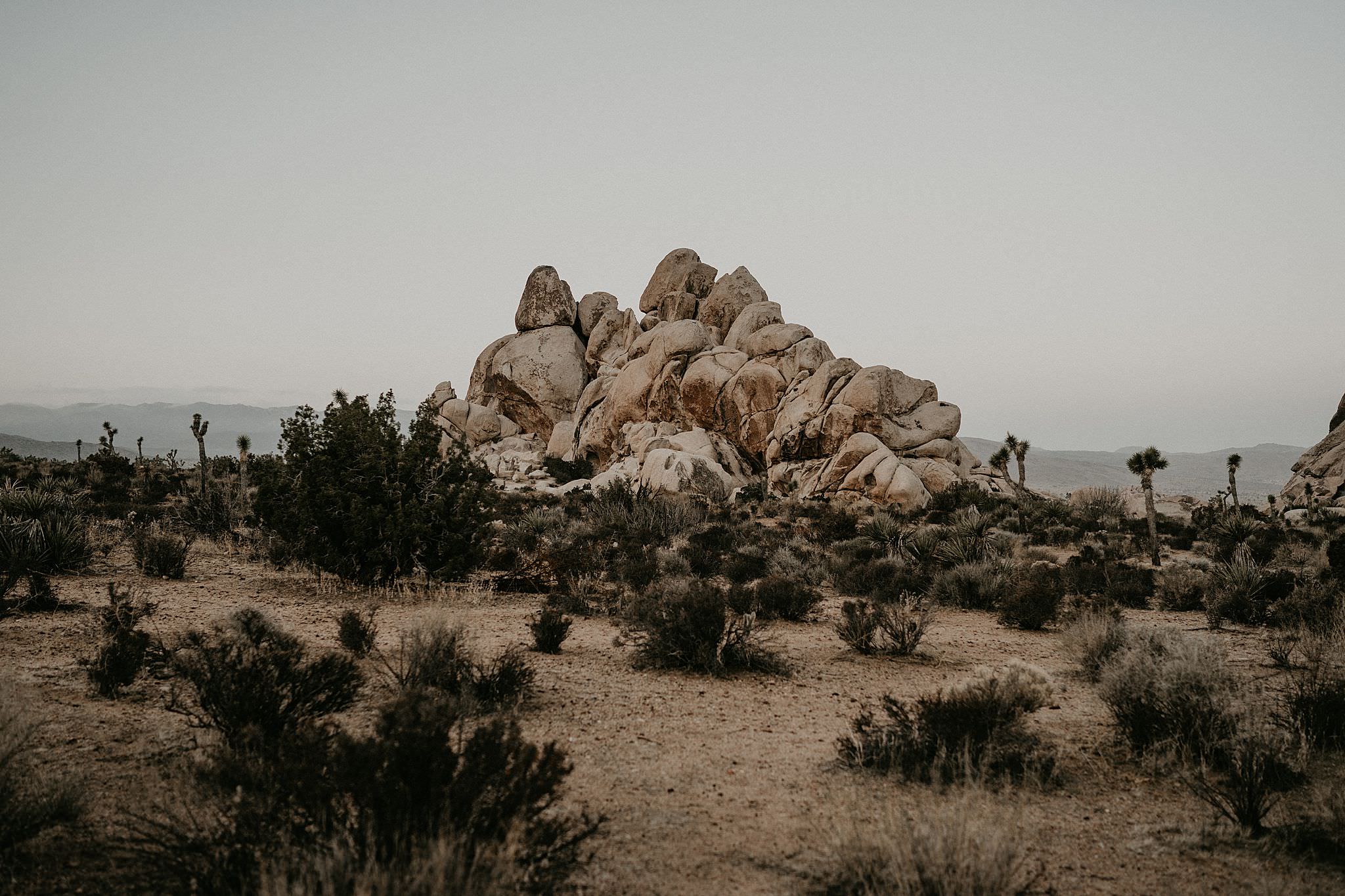 Joshua Tree National Park Skull Rocks Hidden Valley Trail