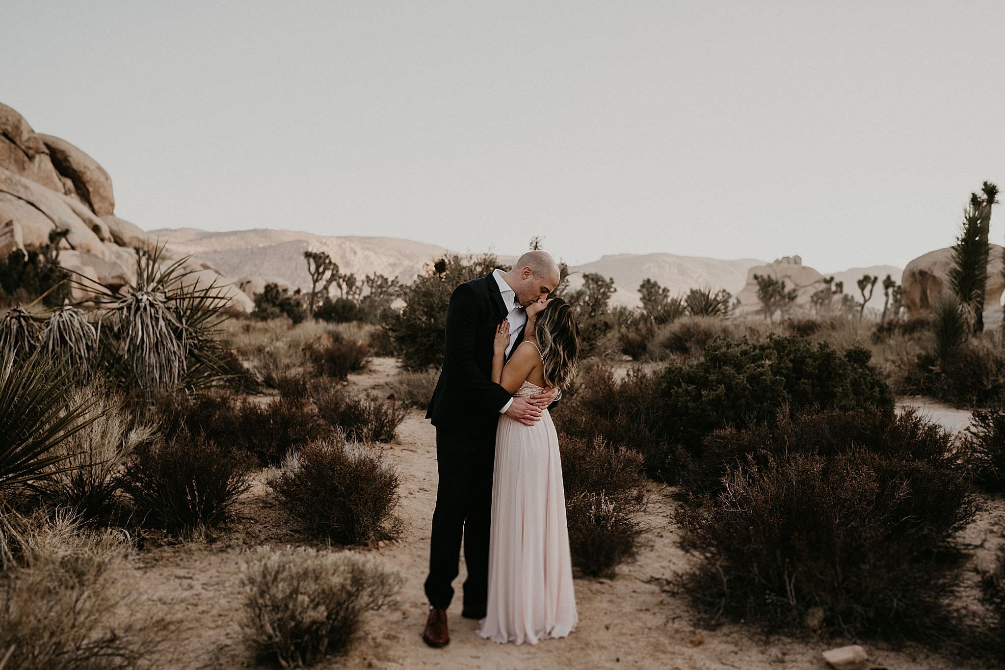 Fancy and stunning outfits for palm desert engagement and wedding photos