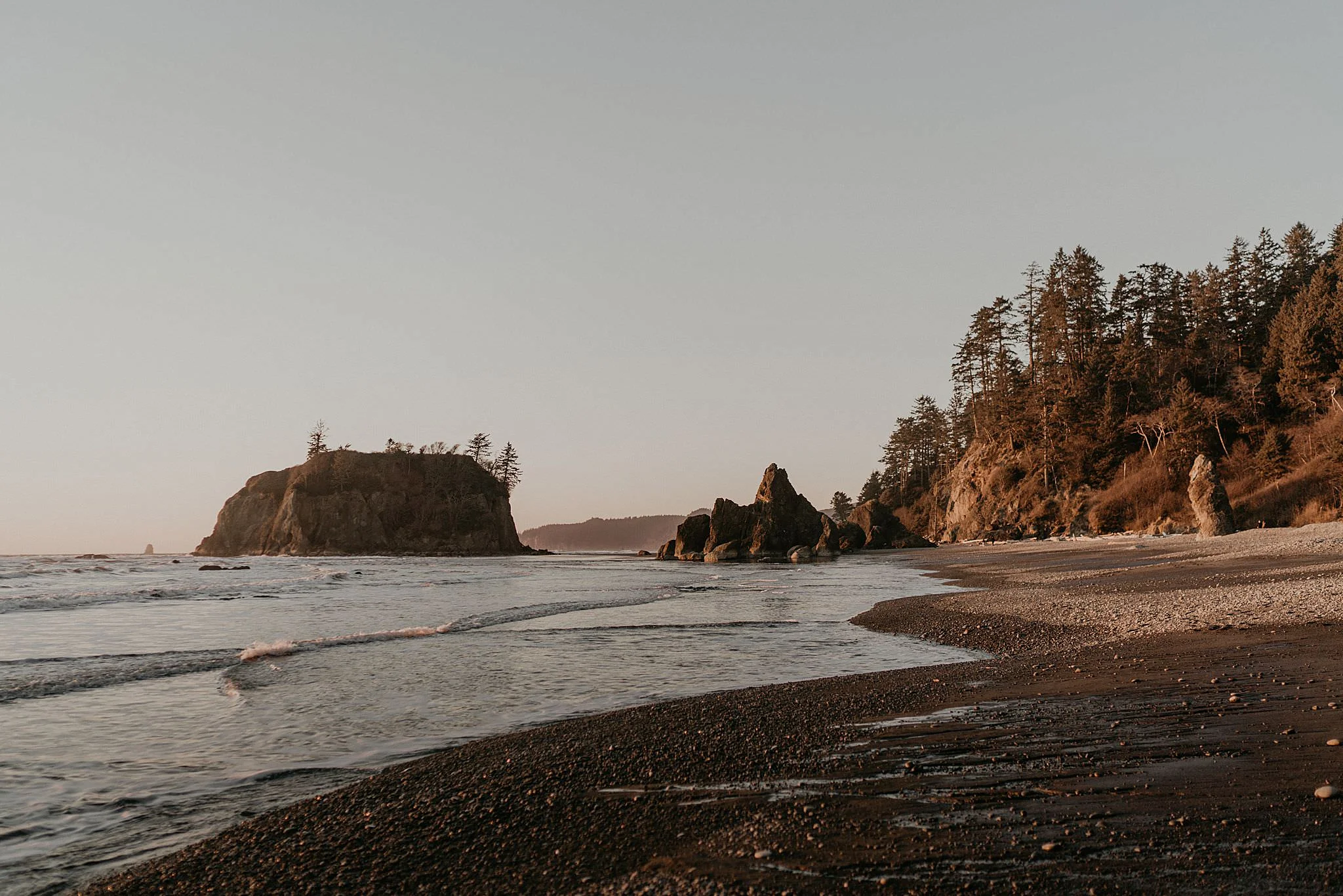 Ruby Beach adventure in olympic national park