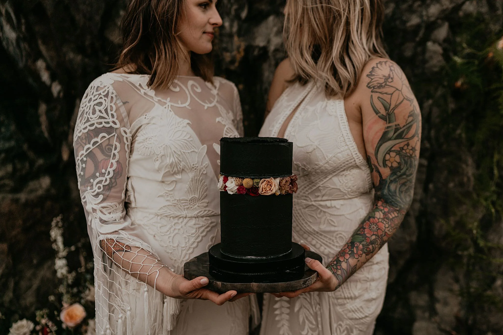 A very PNW elopement and vow renewal at Ruby Beach Olympic National Park as seen on junebug weddings