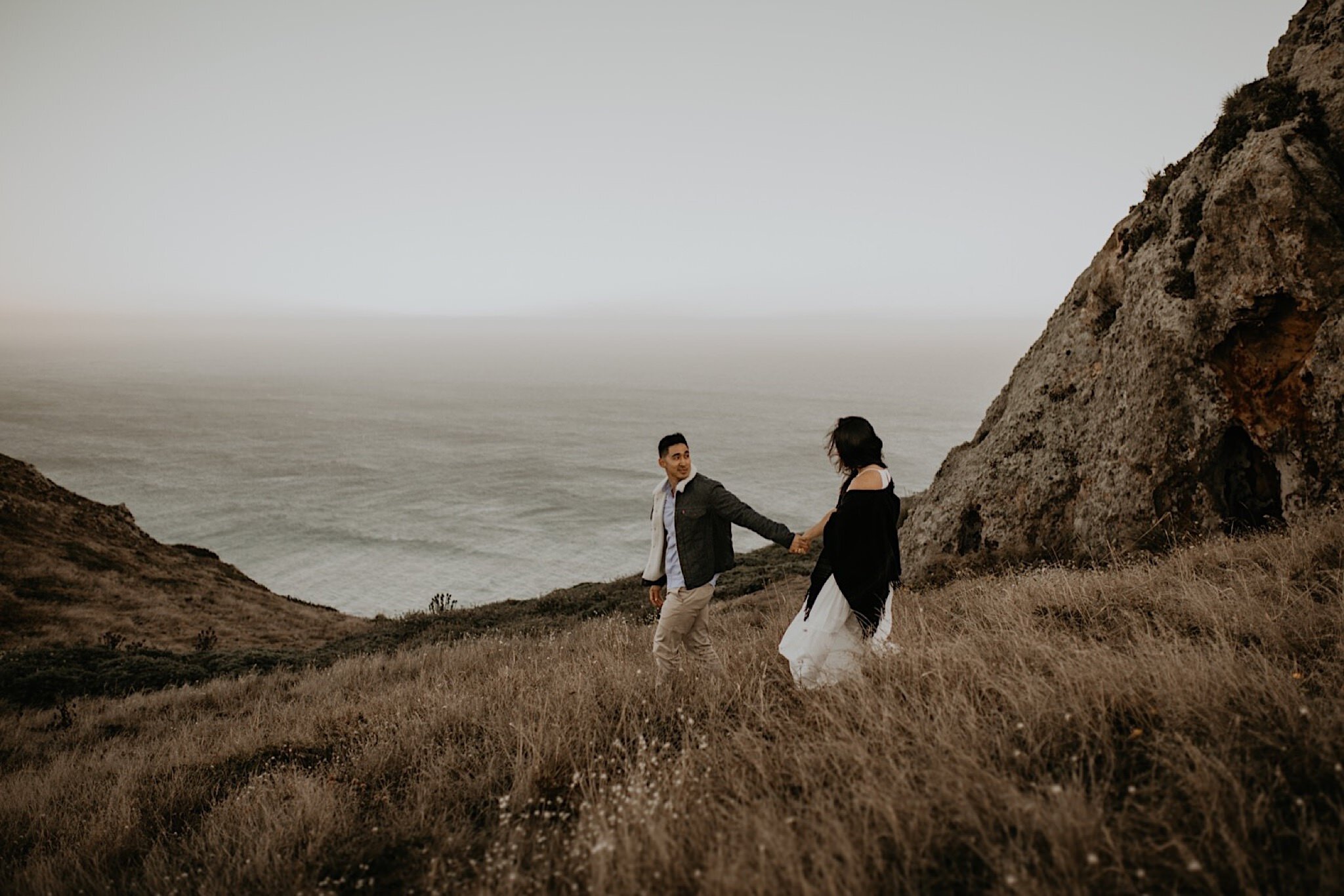 Romantic point Reyes engagement photos best location around bay area and san francisco