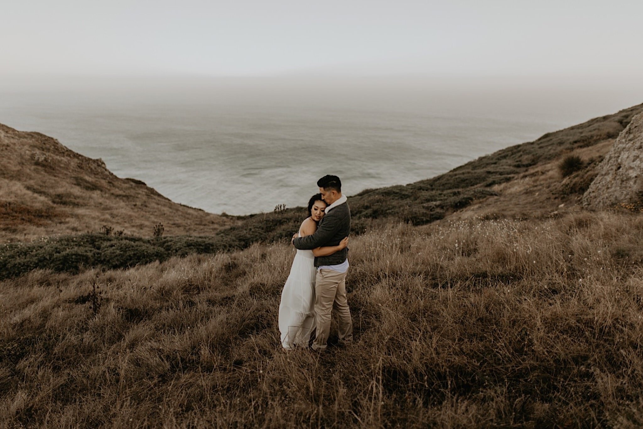 Romantic point Reyes engagement photos best location around bay area and san francisco