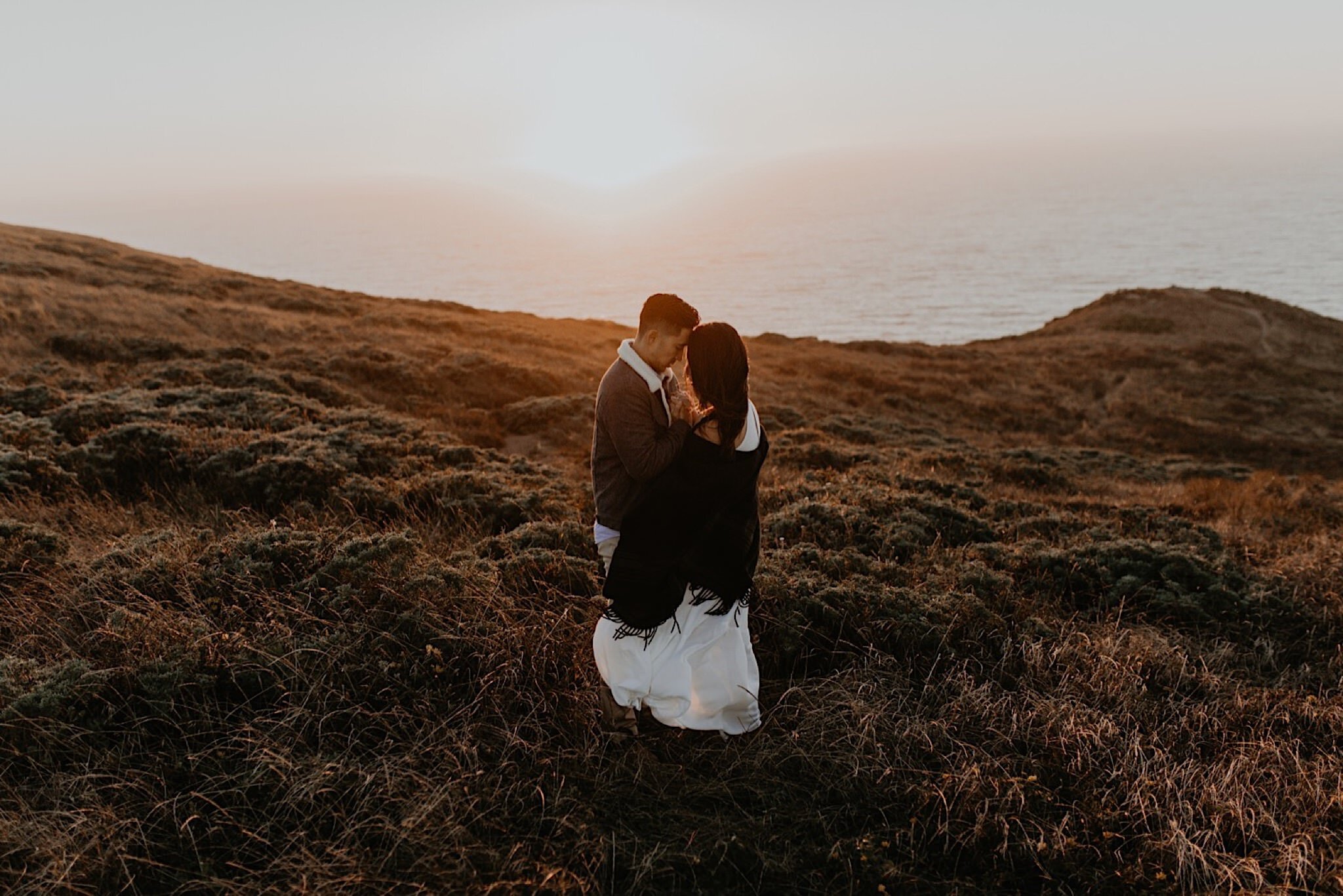 Romantic point Reyes engagement photos best location around bay area and san francisco