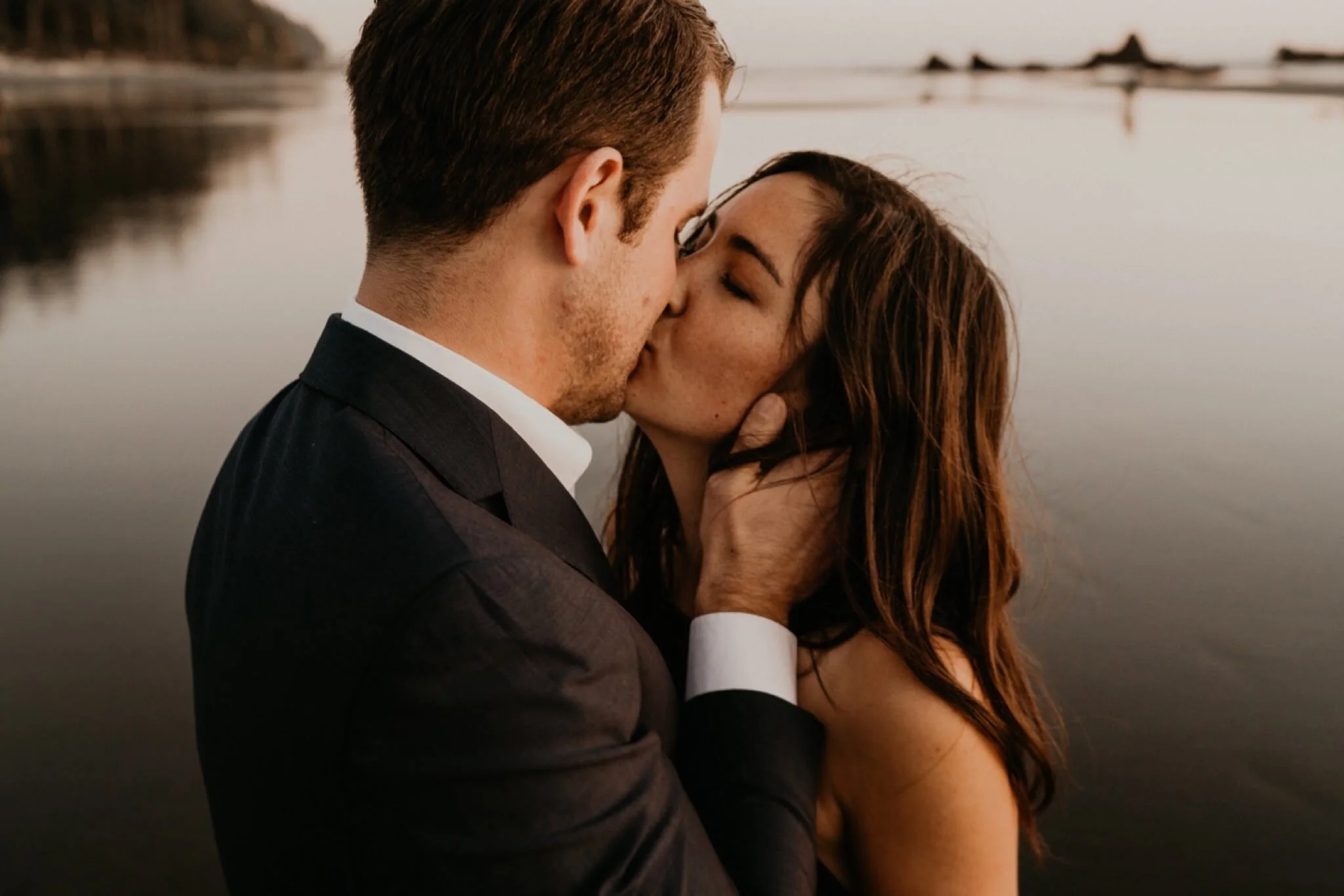 Ruby Beach Engagement Elopement Photographer Olympic National Park